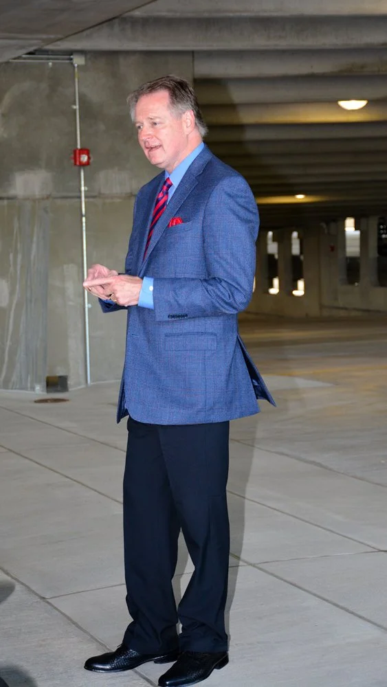 Ribbon-cutting ceremony marking the opening of the CHH Parking Garage at Cabell Huntington Hospital.