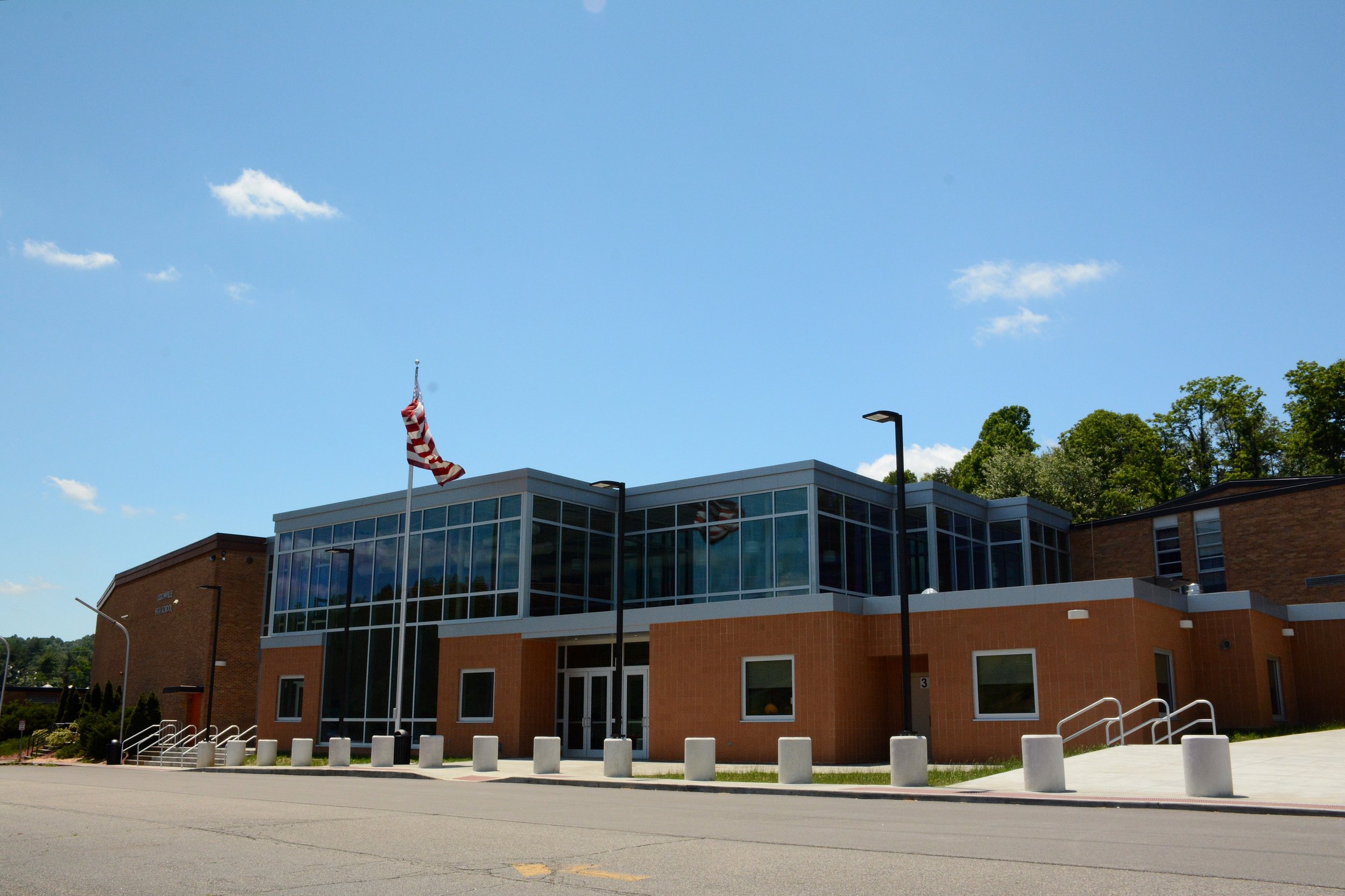 Sissonville High School Commons Addition and Renovations completed by MIRC Construction Services, LLC.