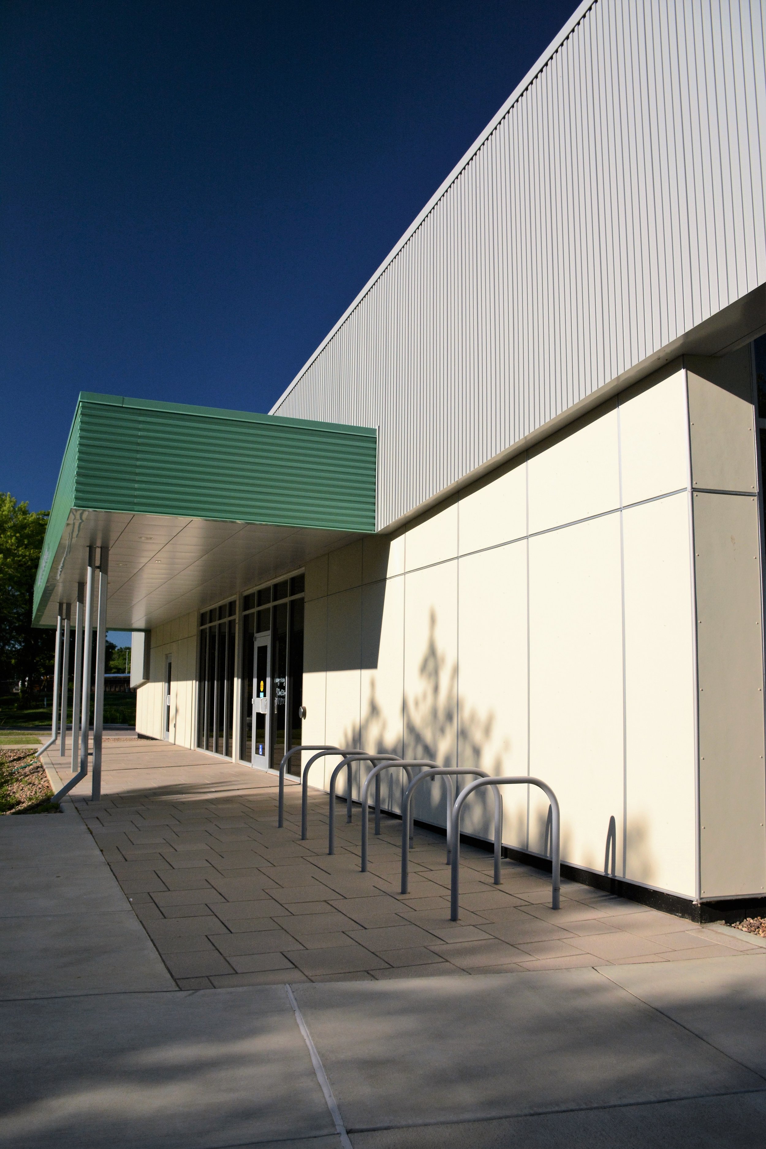 Cox Landing Branch Library completed by MIRC Construction Services, LLC.
