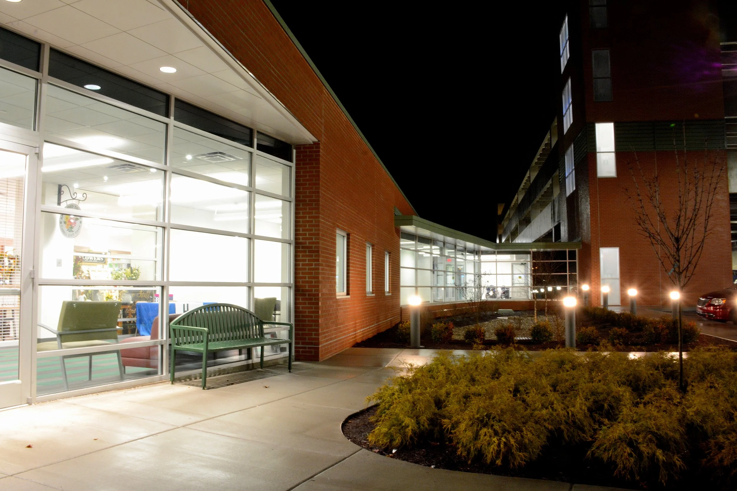 Rendering of the CAMC Greenbrier Valley Medical Center medical office building in Ronceverte, West Virginia.