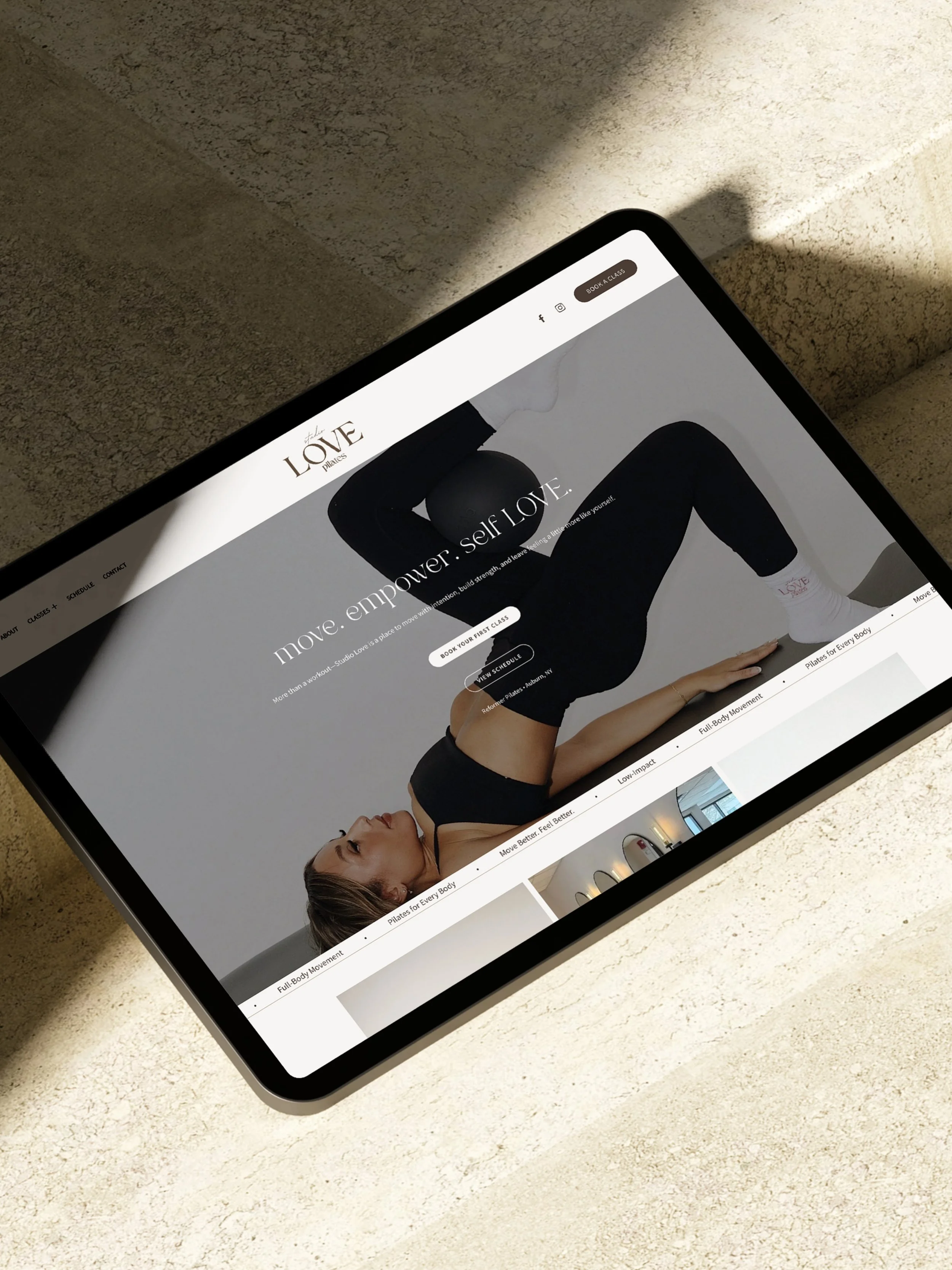 website is live <3 
www.studiolovepilates.co

Big shoutout &amp; thank you to @honeyhues_studio for all of her help and hard work on this project!!! it turned out even better than I could have imagined and I am so incredibly grateful for her!!! 🥹