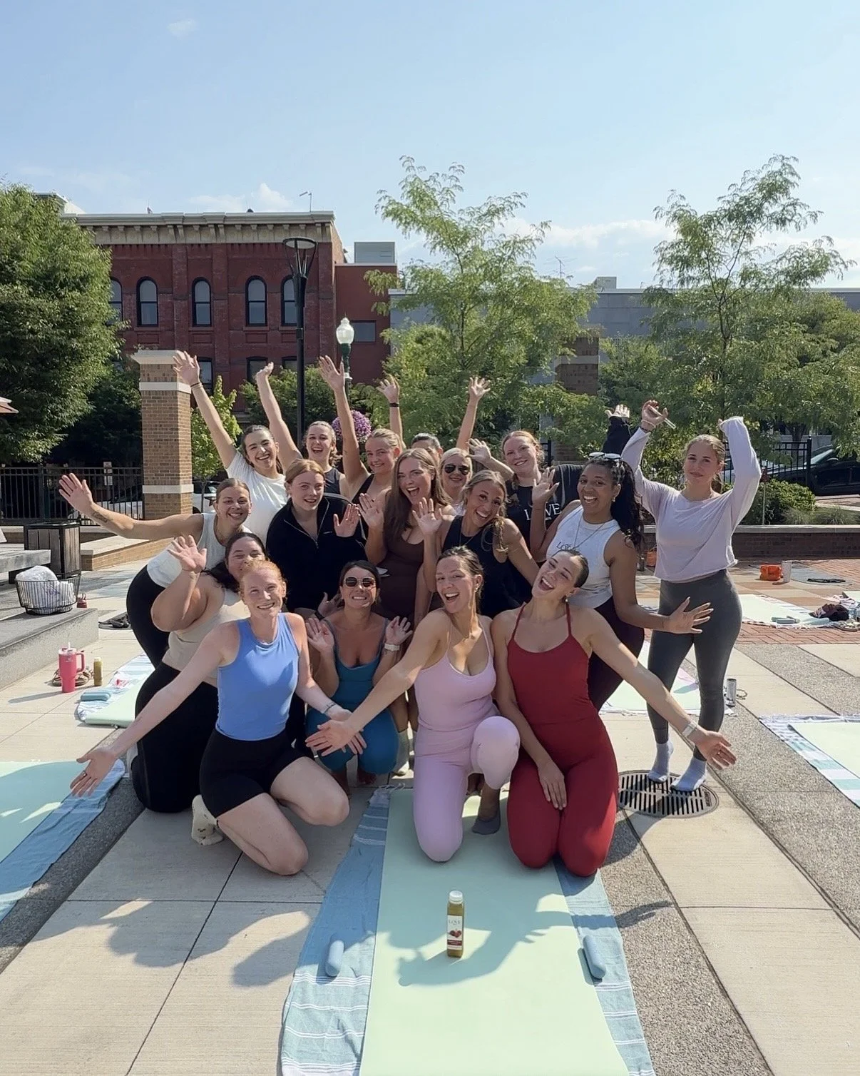 Pilates in the State Street Plaza