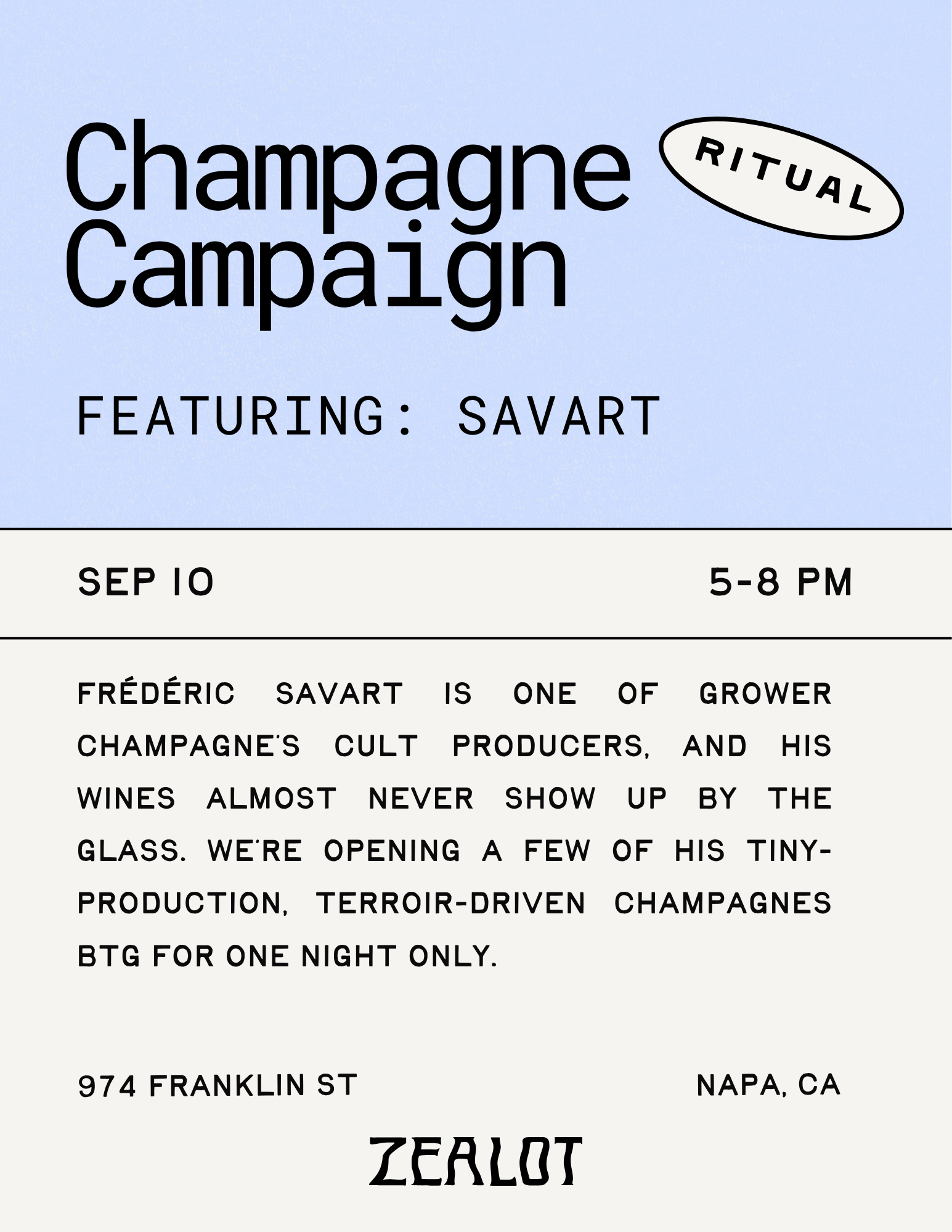 Champagne Campaign: Savart