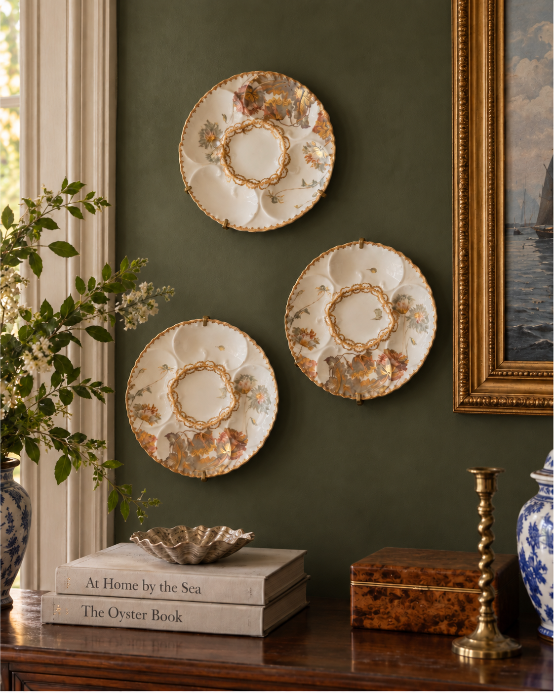 The French Oyster Plates