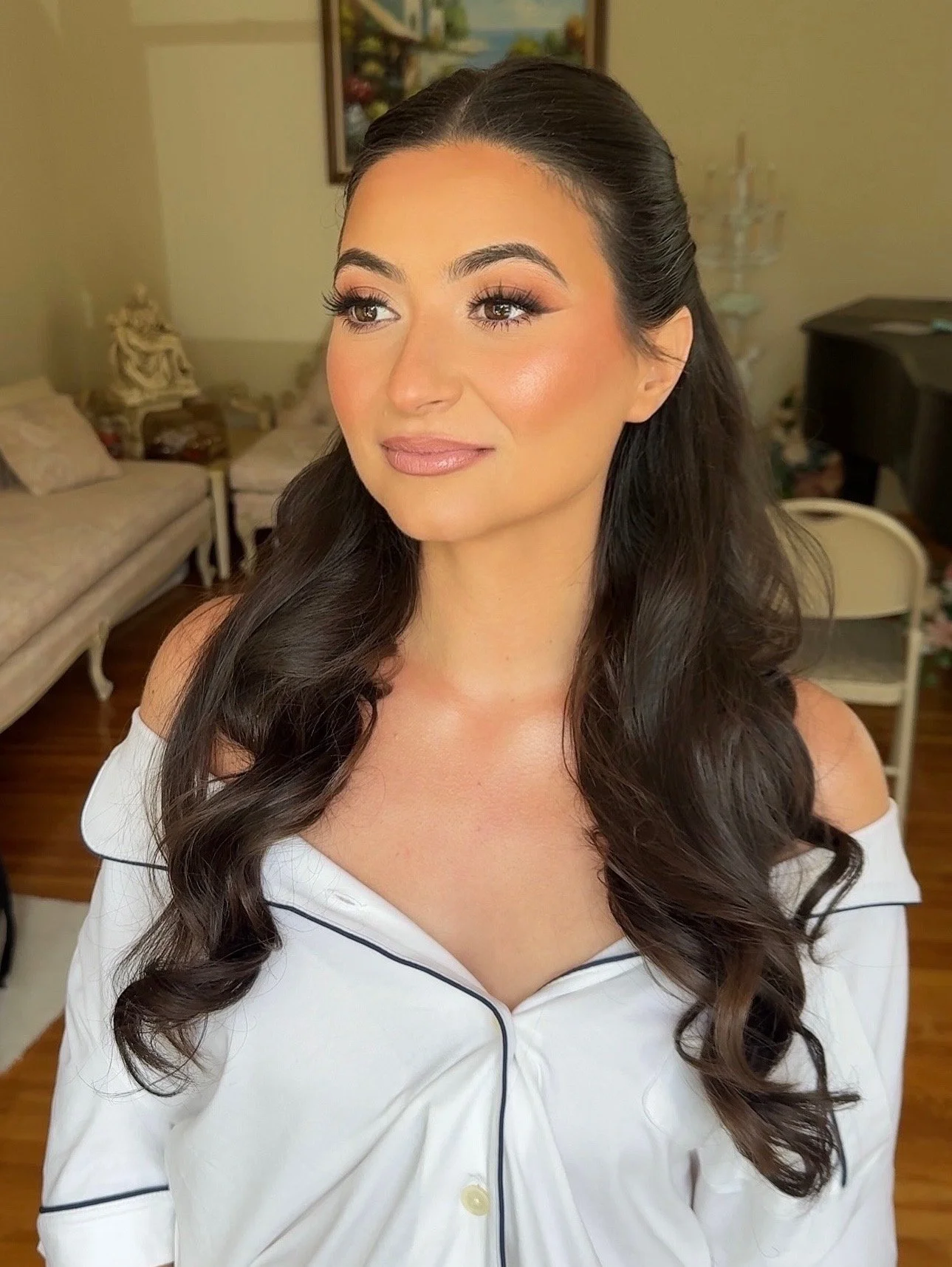 Maria Christina Makeup Artistry, Foxborough MA bridal makeup artist, Boston bridal makeup artist, Massachusetts bridal makeup artist, luxury bridal makeup Massachusetts, full glam bridal makeup, polished glam bridal makeup, New England bridal makeup