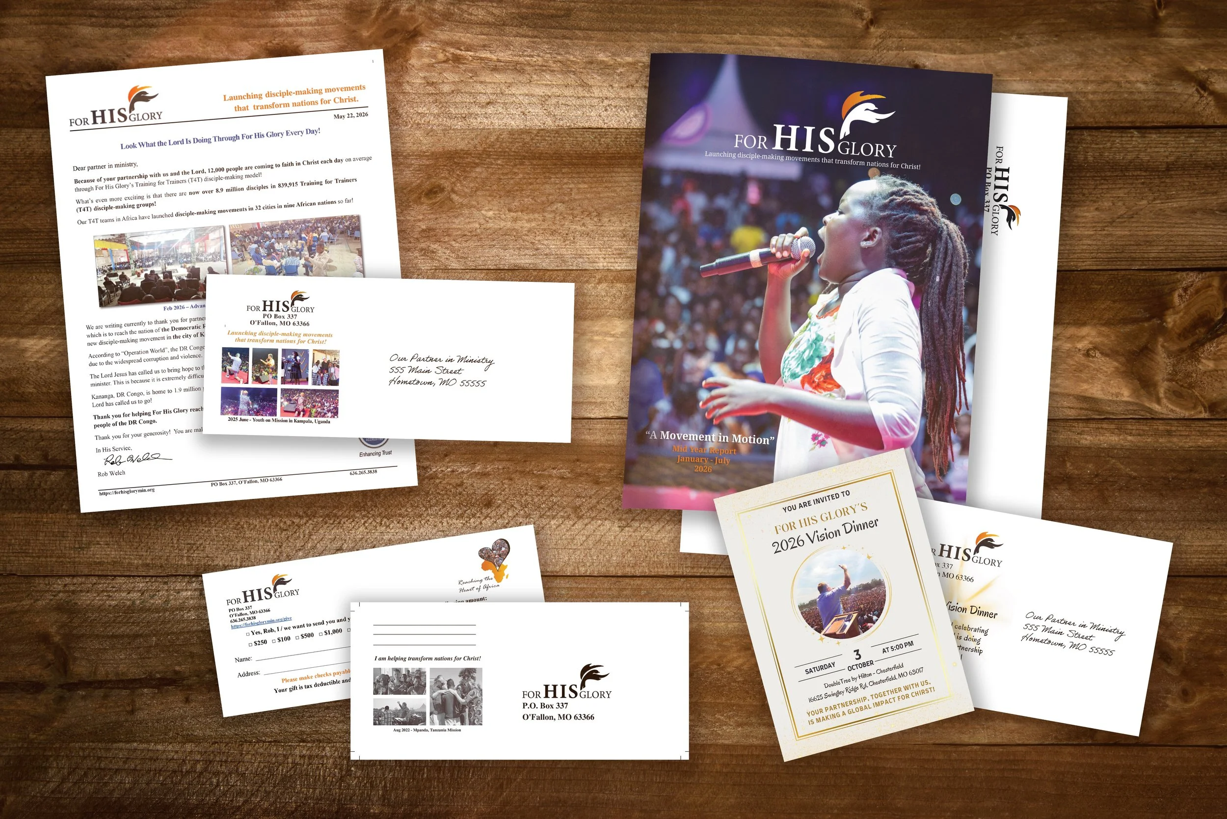 For His Glory Evangelistic Ministries Gains a Professional Extension of Its Team with Chalk Line