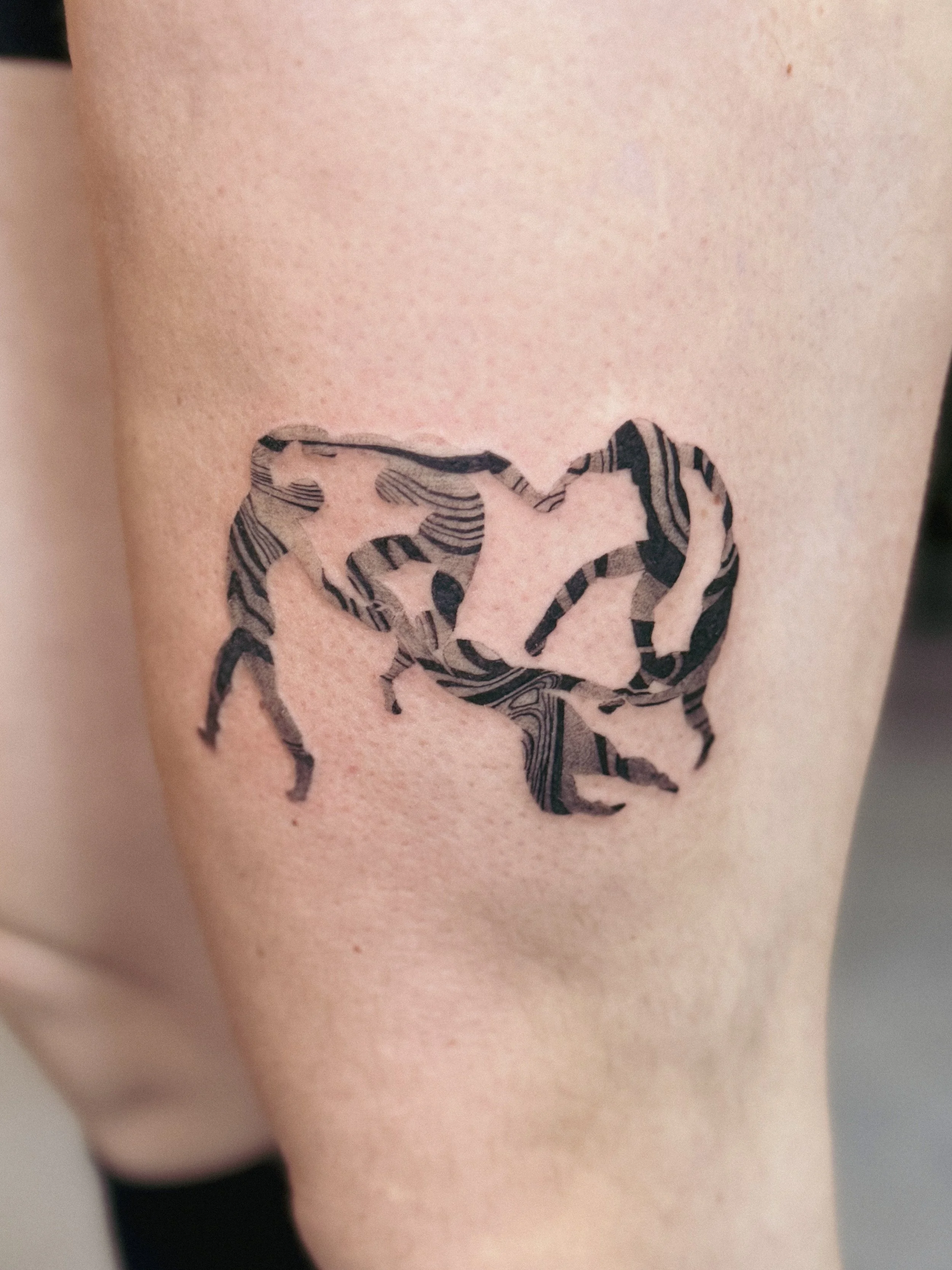 dance matisse tattoo abstract original