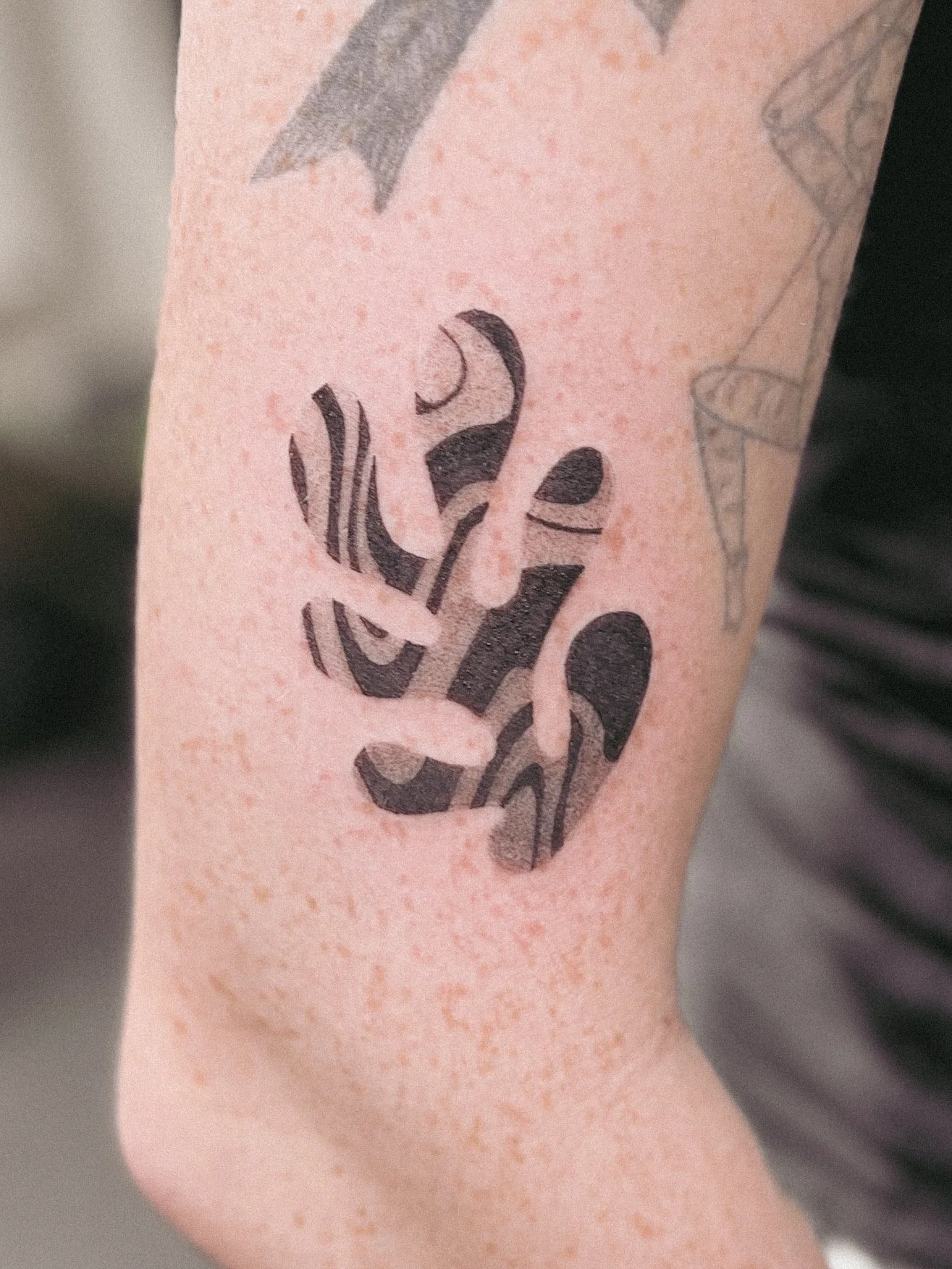 matisse cutouts abstract tattoo leaf plant