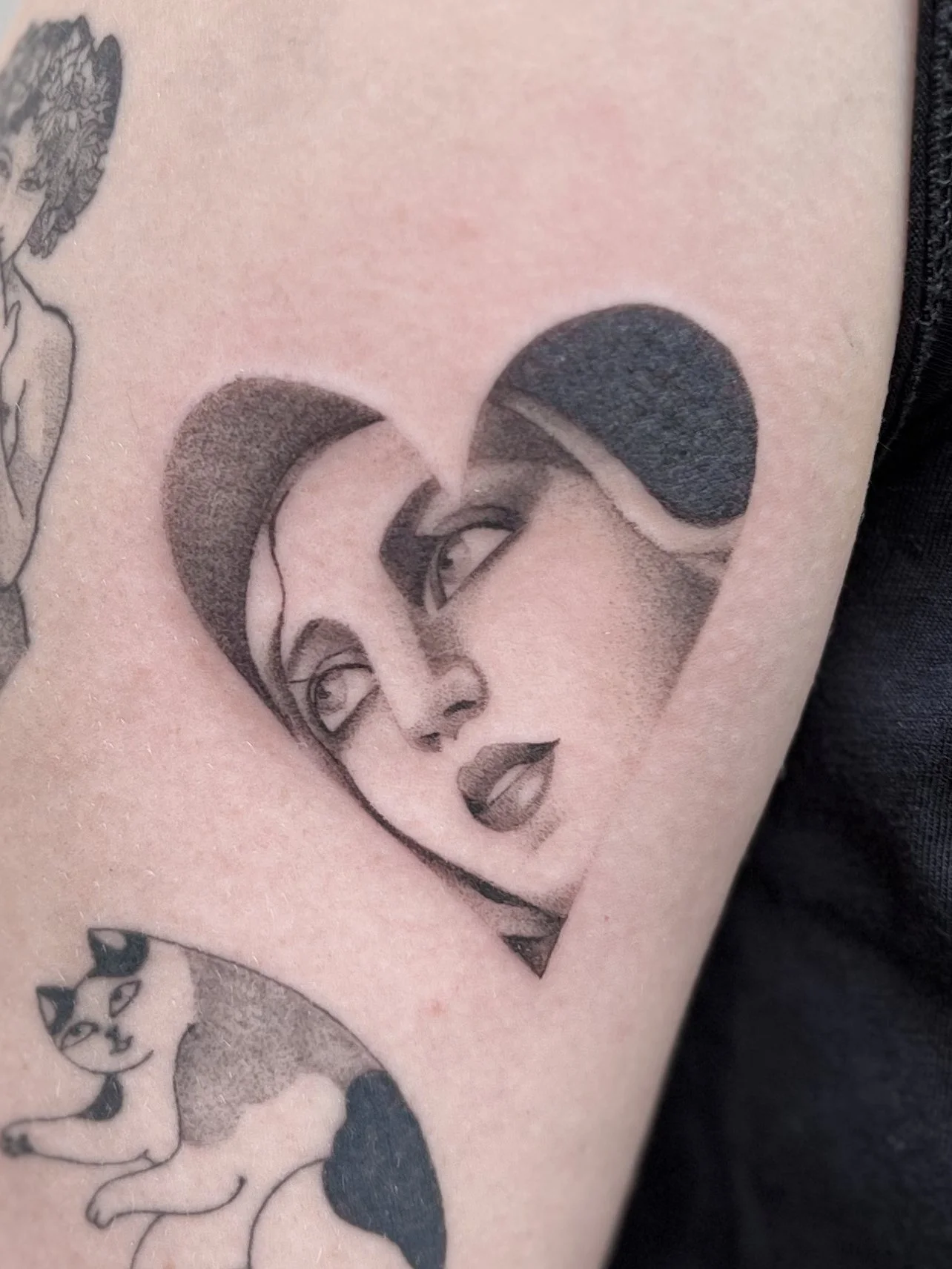 tamara lempicka heart tattoo