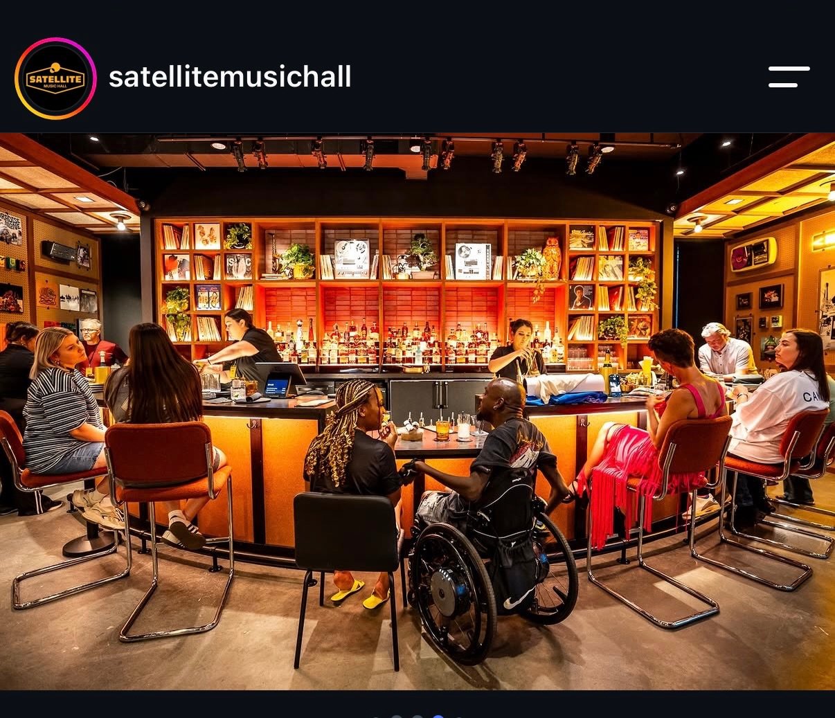 I had a great time being a disability consultant for Memphis&lsquo;s new venue Satellite! Had a fantastic experience watching the band Camino perform! 🔥￼