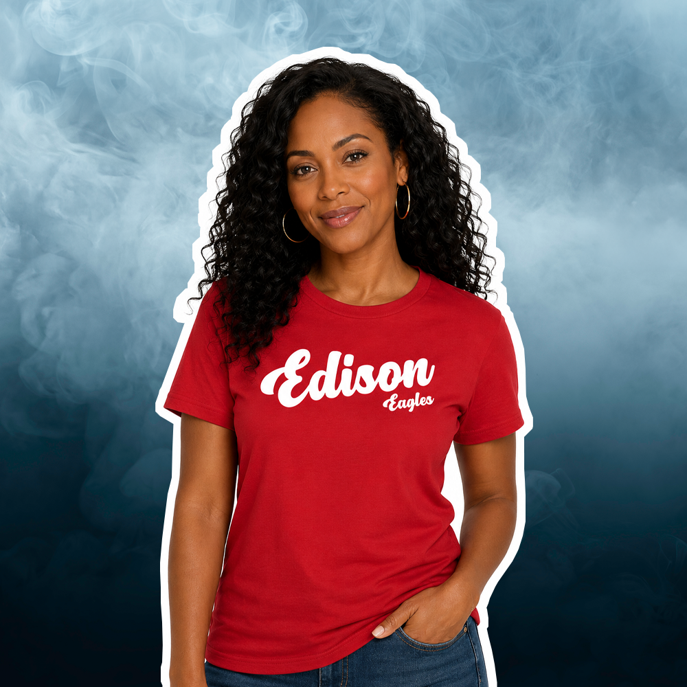 65000L_Womens_CursiveEdison_MidweightTee_Red_Model.png