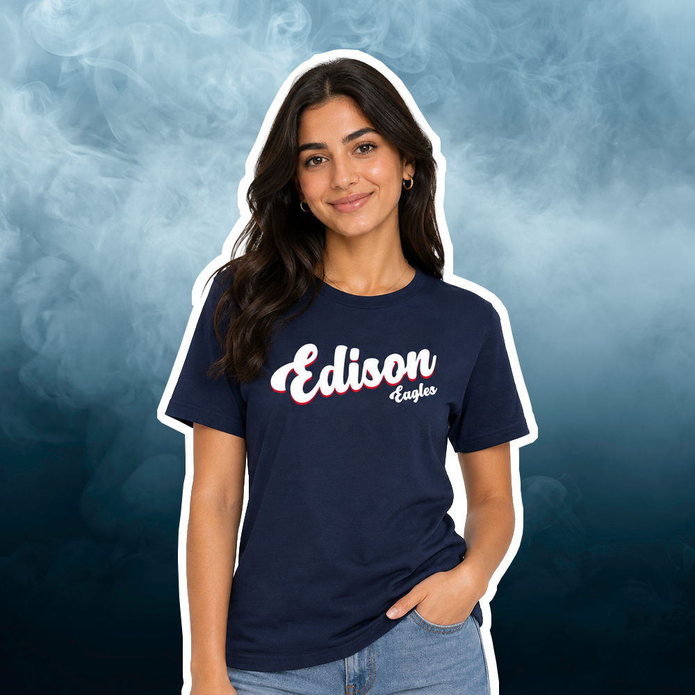 Women’s Cursive Edison Midweight Tee
