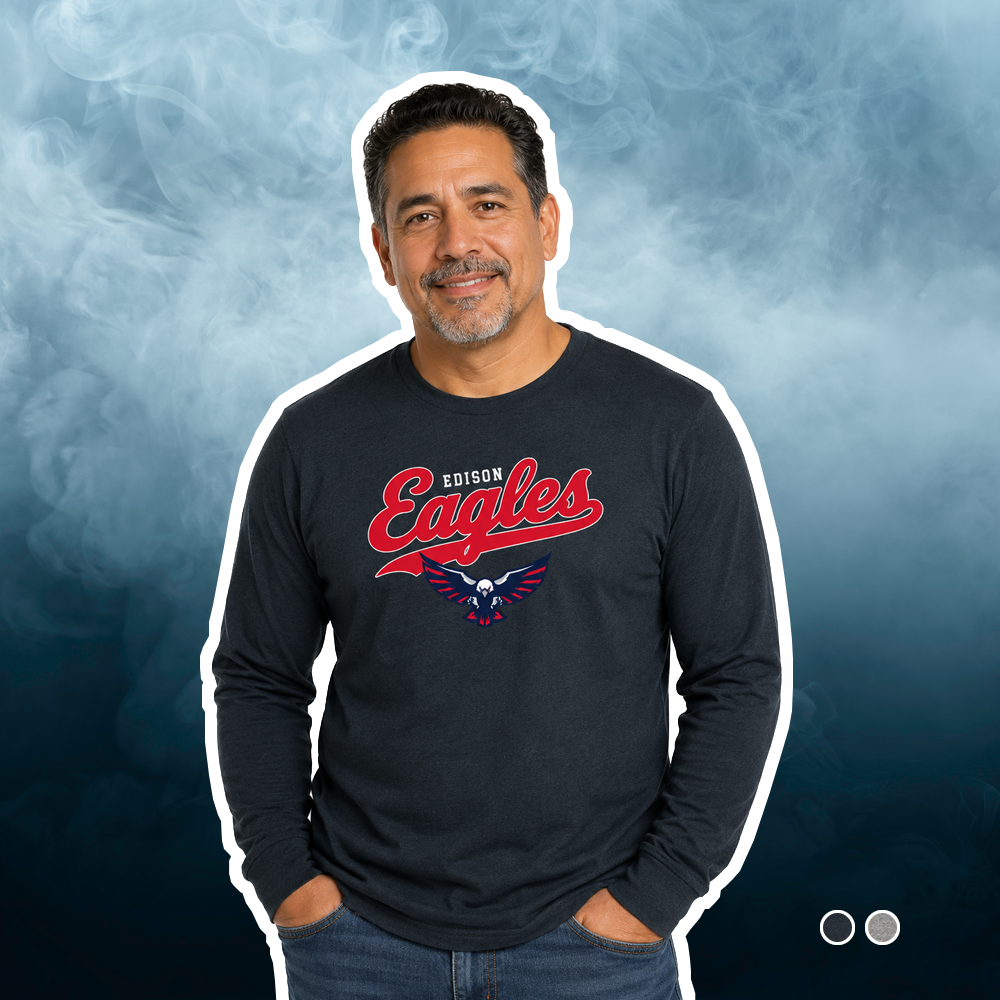 Cursive Edison Long Sleeve Tee