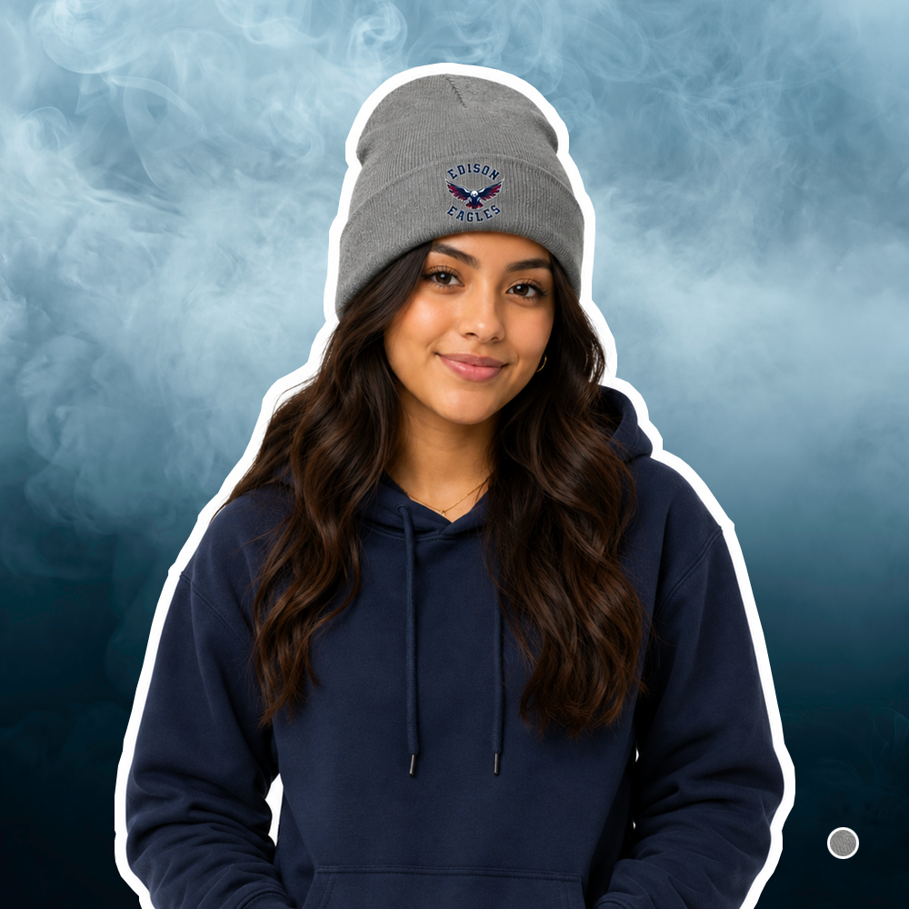 CP90L_FleeceLineKnitCap_AthleticOxford_FemaleModel.png