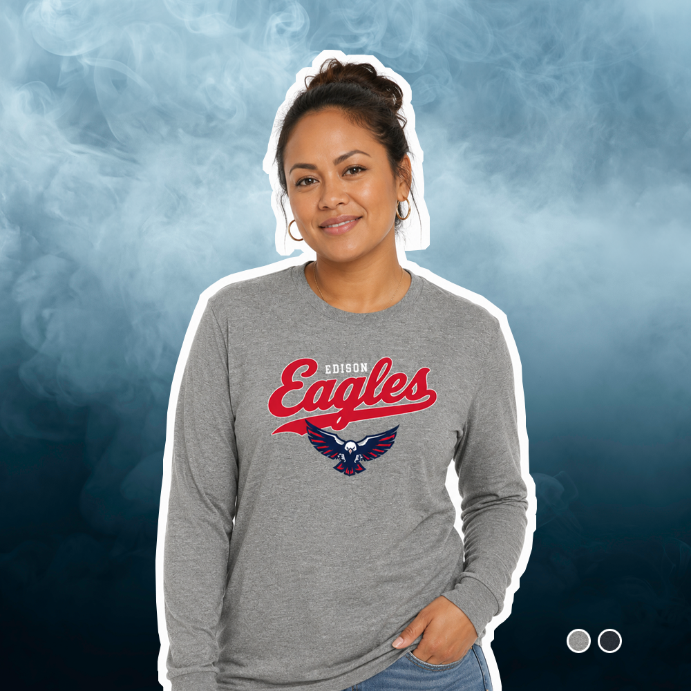 DM132_CursiveEaglesDistrictPerfectTriLongSleeveTee_GreyFrost_Model.png