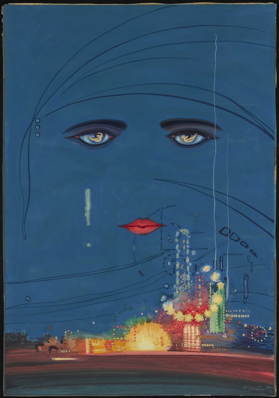 Celestial Eyes - Francis Cugat, 1925