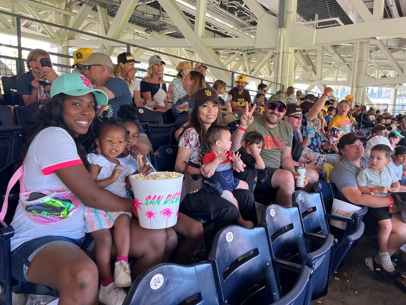 A day of baseball, family, and fun! Our residents enjoyed an unforgettable experience at the San Diego Padres Kids Crew event, making memories both on and off the field.