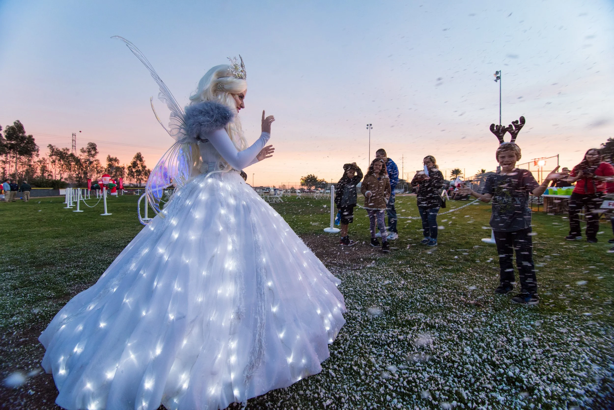 Holiday events are always special, but they're even better with snow! Residents and families enjoyed a magical day filled with holiday cheer, festive activities, and winter fun.