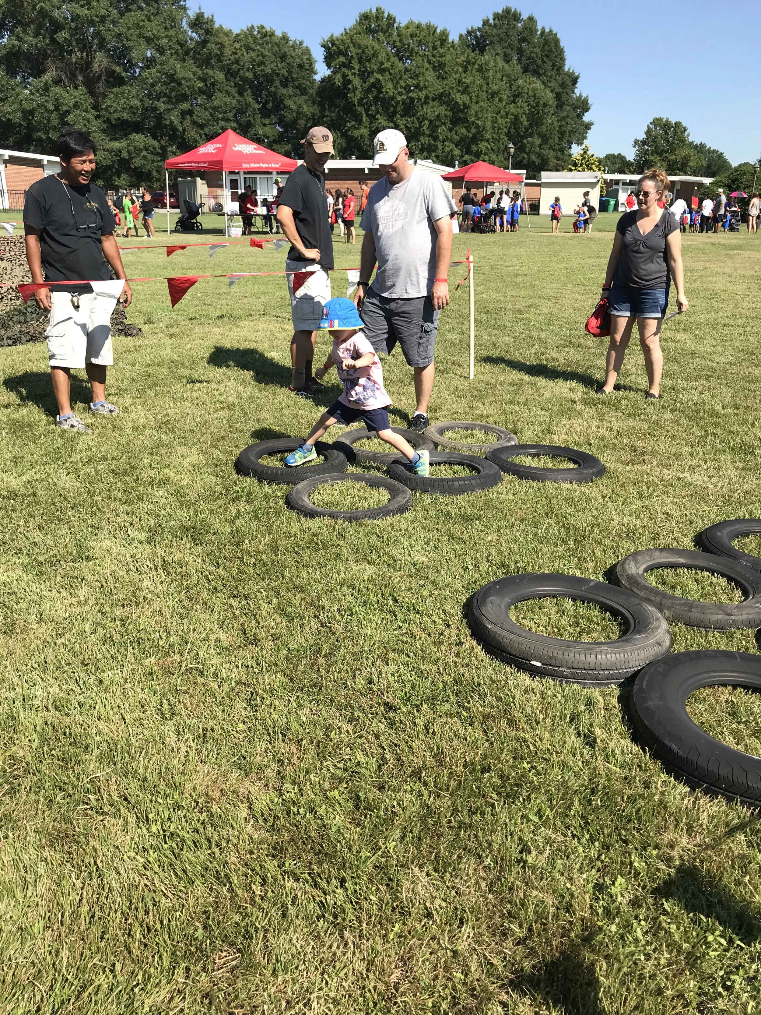 Ready, set, go! Residents took on the obstacle course, cheered each other on, and enjoyed a day packed with family fun, friendship, and sunshine.