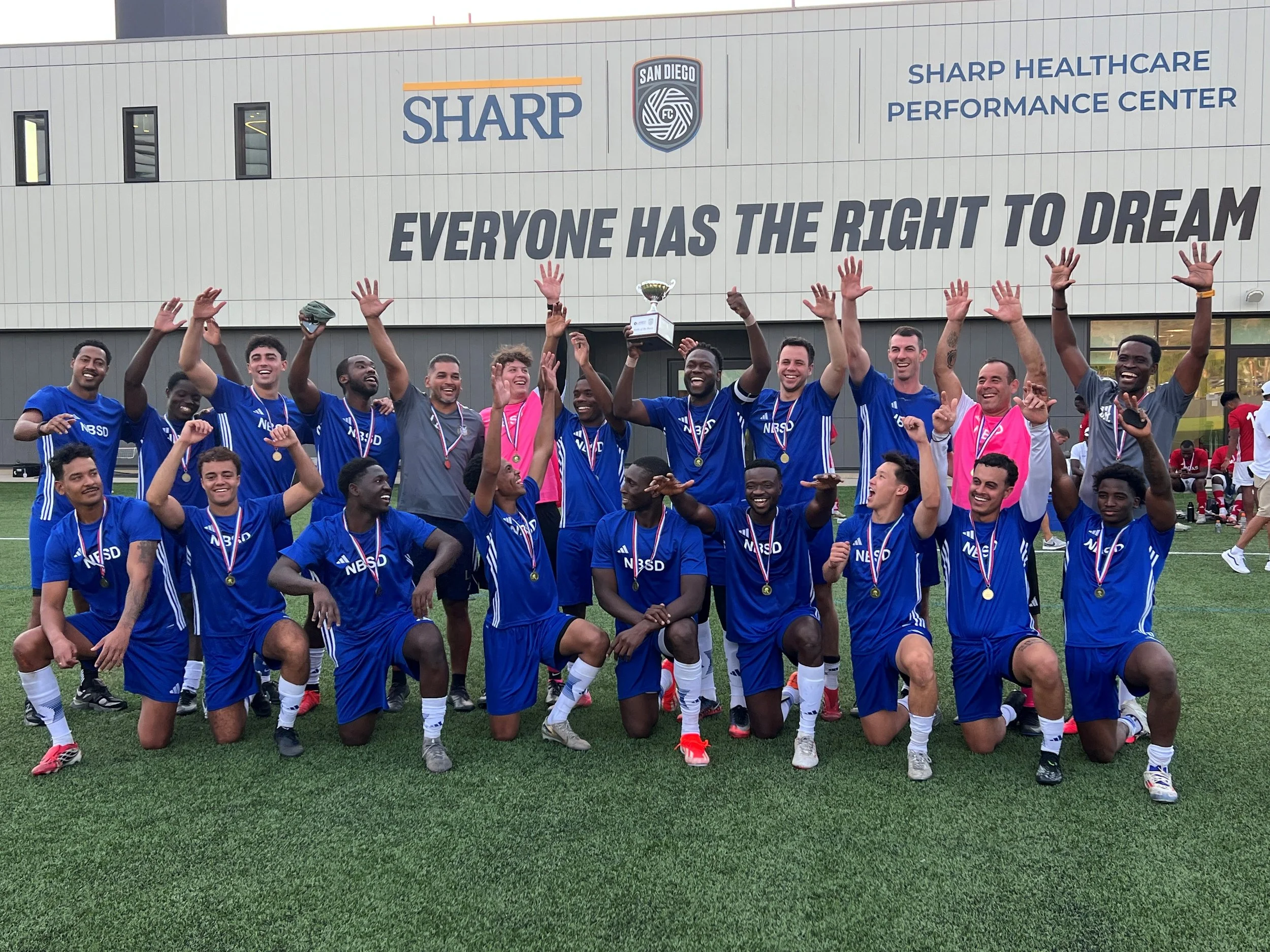It was a great day of camaraderie as teams from Camp Pendleton, MCAS Miramar, Naval Base Point Loma, and Naval Base San Diego took to the field for some friendly competition. With installation leadership and Liberty Military Housing representatives c