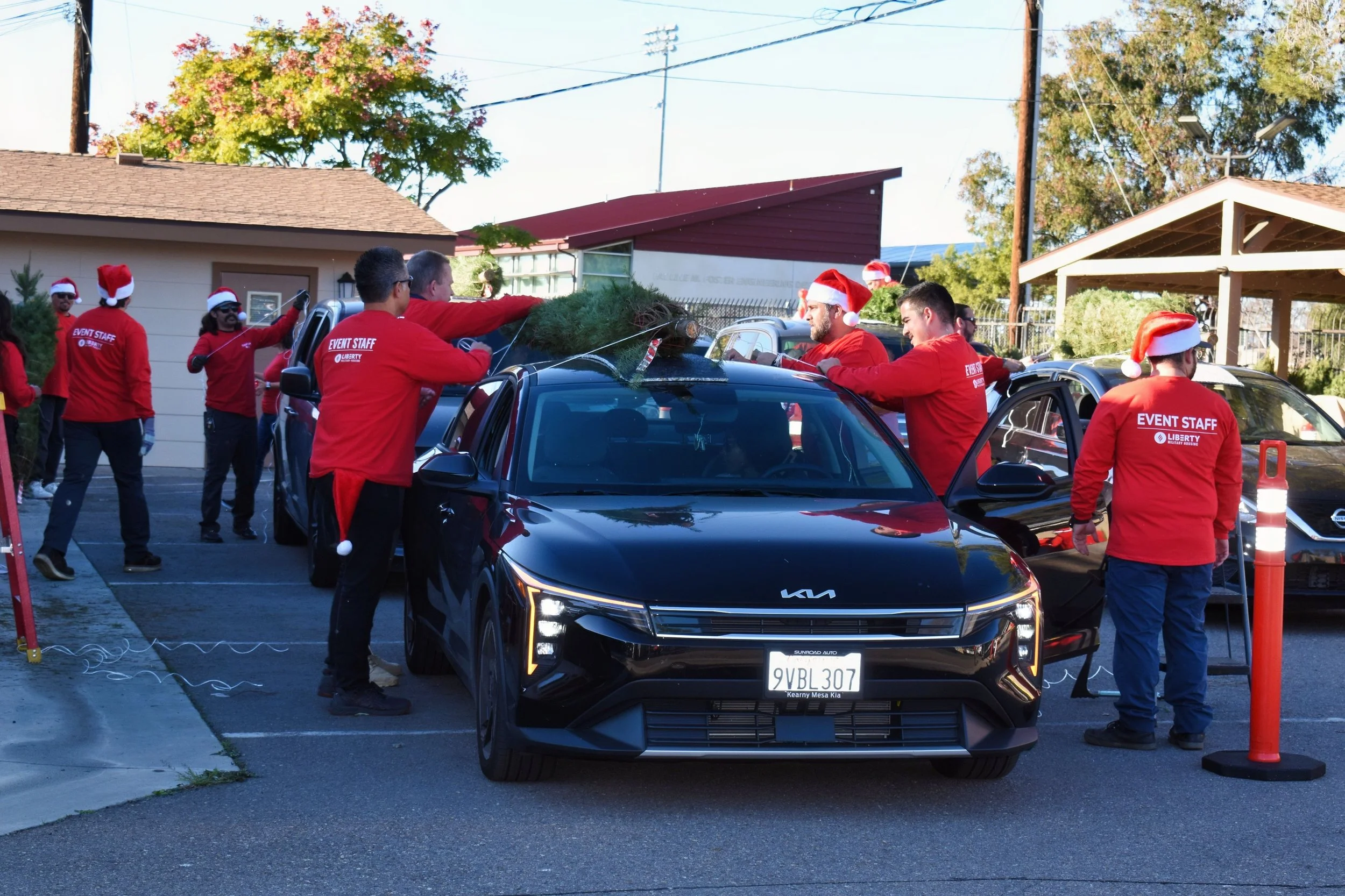 Bringing holiday magic home. Liberty’s Annual San Diego Christmas Tree Giveaway helped military families celebrate the season with joy, connection, and community.