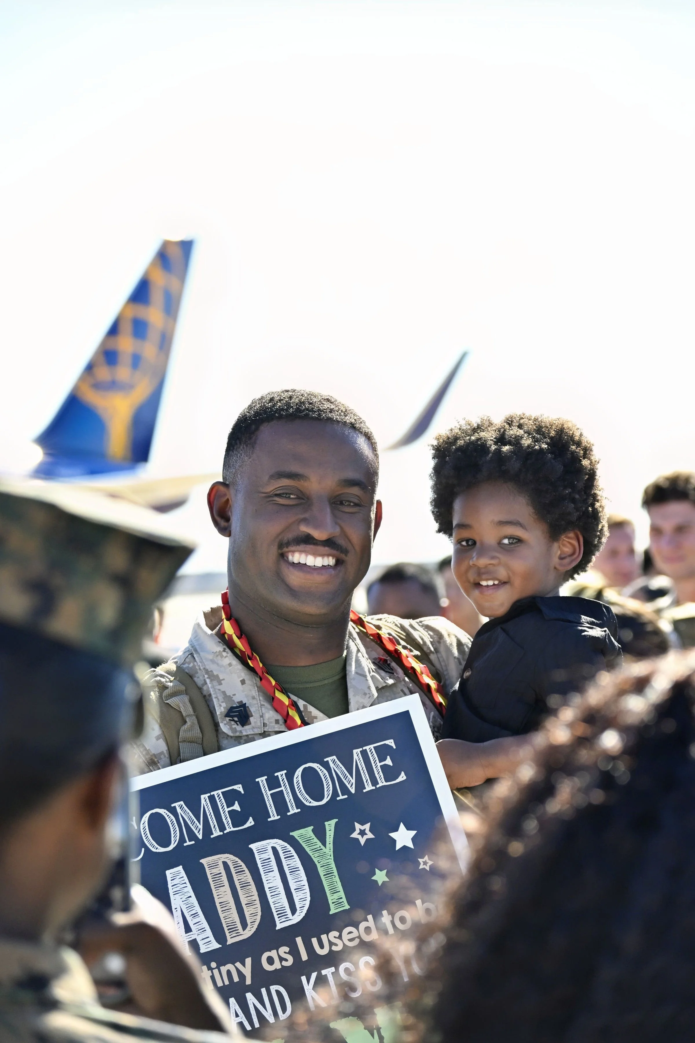 How can you not smile when welcoming our heroes' home? It was a special day filled with excitement, gratitude, and plenty of happy faces as we celebrated the return of the Ugly Angels from deployment. There truly is no place like home. Welcome home!
