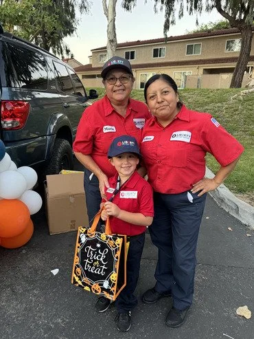 Talk about community spirit! At our Trick-or-Treat event, one of our residents dressed up as a Liberty Maintenance Technician. We think we may have found our newest team member!