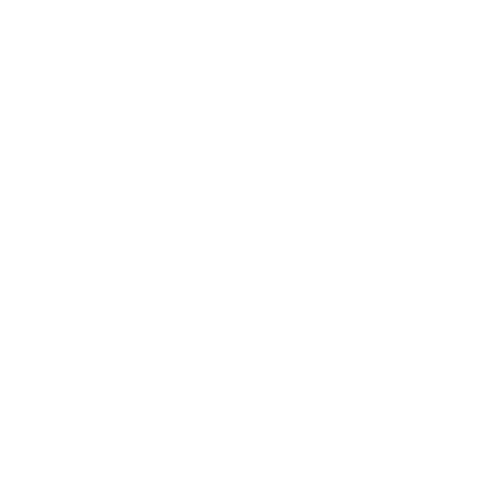 A black outline of a diamond shape with white lines and dots indicating its facets.