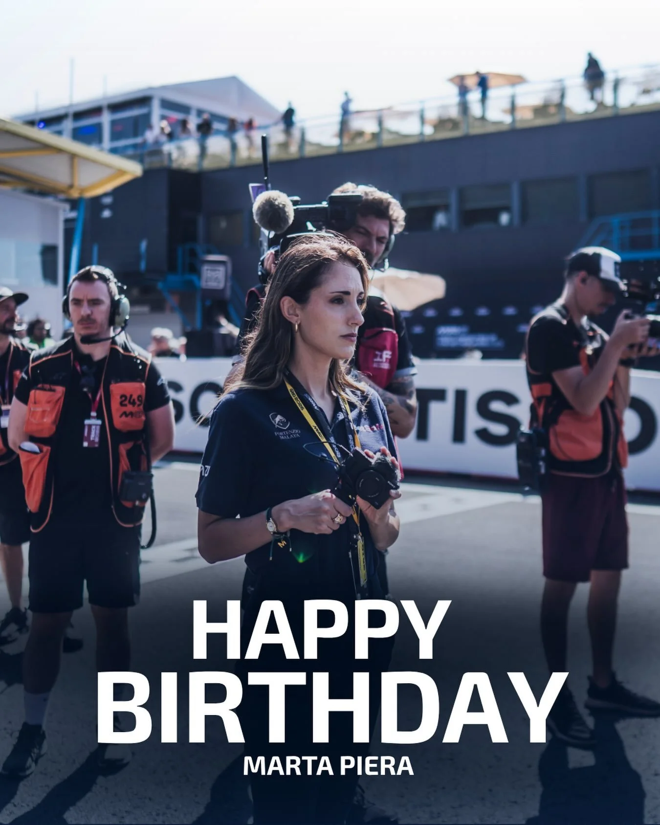 Happy birthday to our Press Officer Marta Piera! 🎉