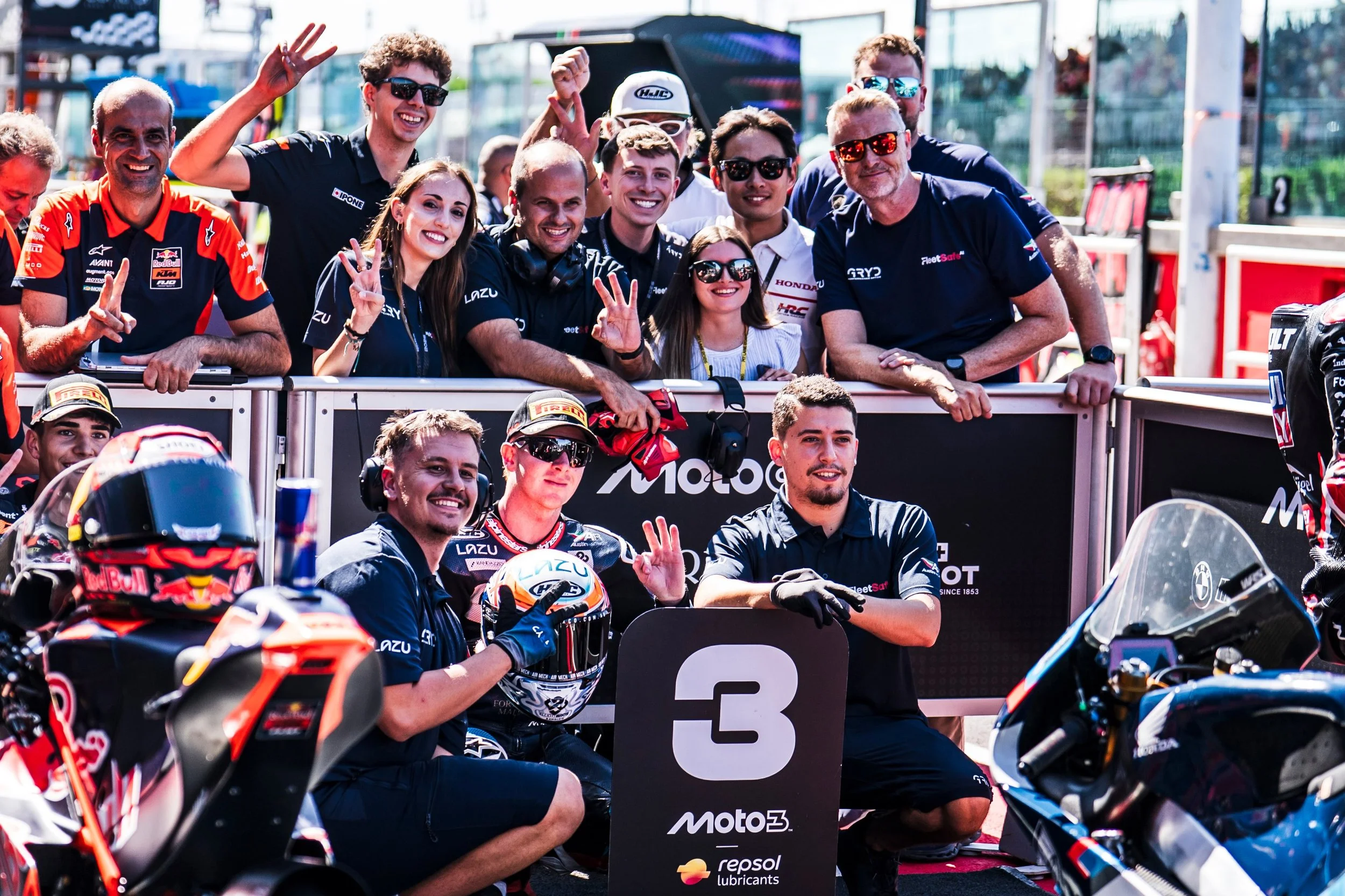 Fourth front row of the season! P3️⃣🤩

#SanMarinoGP #Moto3 #GRYDRacing