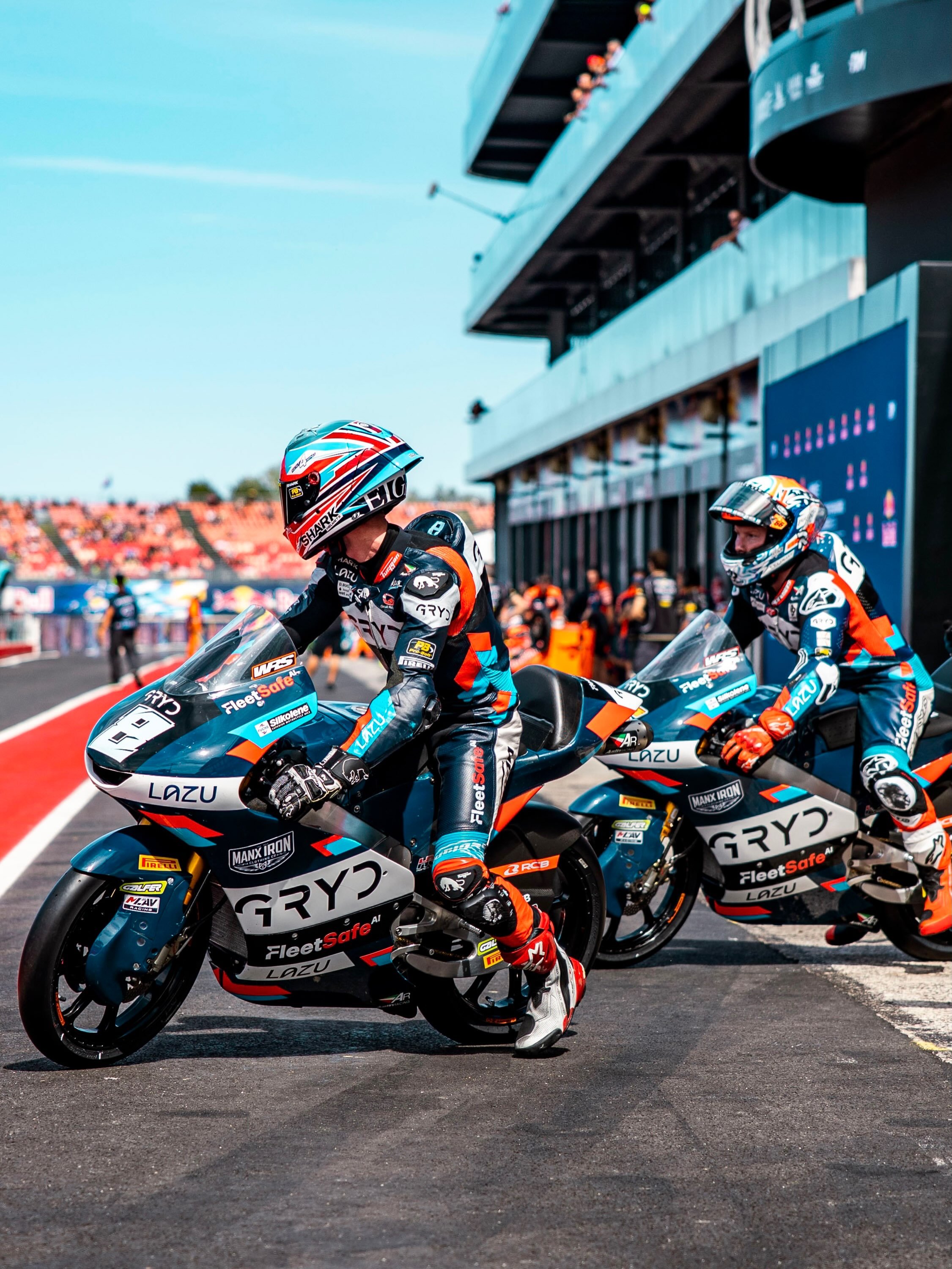 It&rsquo;s time to RACE 🤝🍝🤌🏻

#SanMarinoGP 🇸🇲 #Moto3 #GRYDRacing