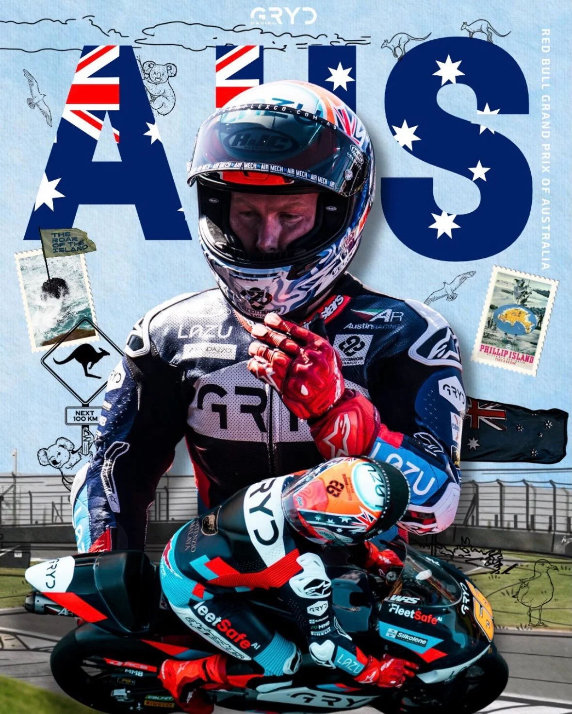 With our local hero 🇦🇺 | 18. RED BULL GRAND PRIX OF AUSTRALIA 🦘

One last dance at Phillip Island! 🐨

#AustralianGP #Moto3 #GRYDRacing