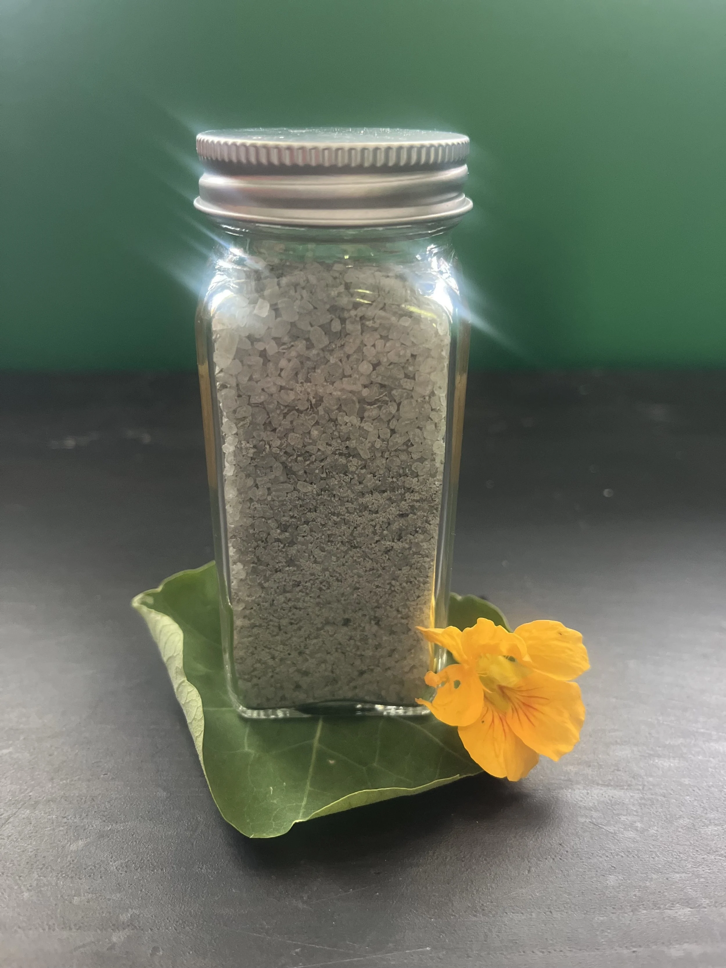 Herbal Salt - Rosemary & Pansy