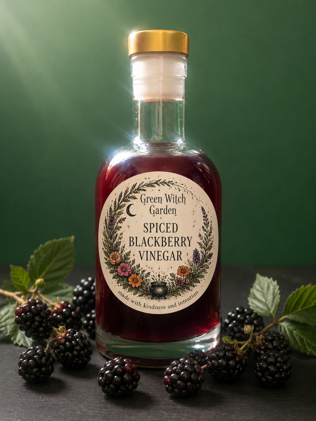 Spiced Blackberry Vinegar