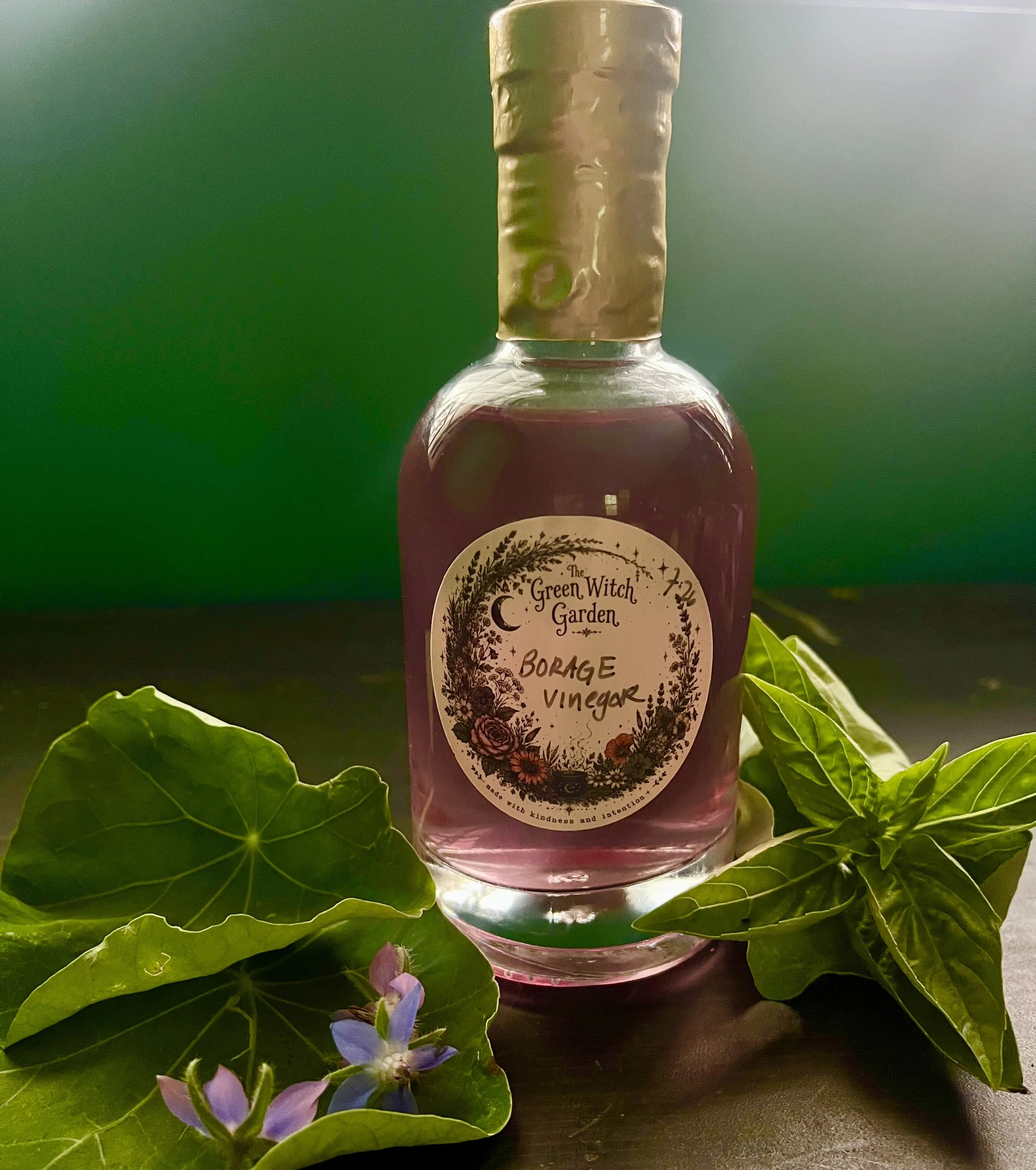 Borage Infused Vinegar