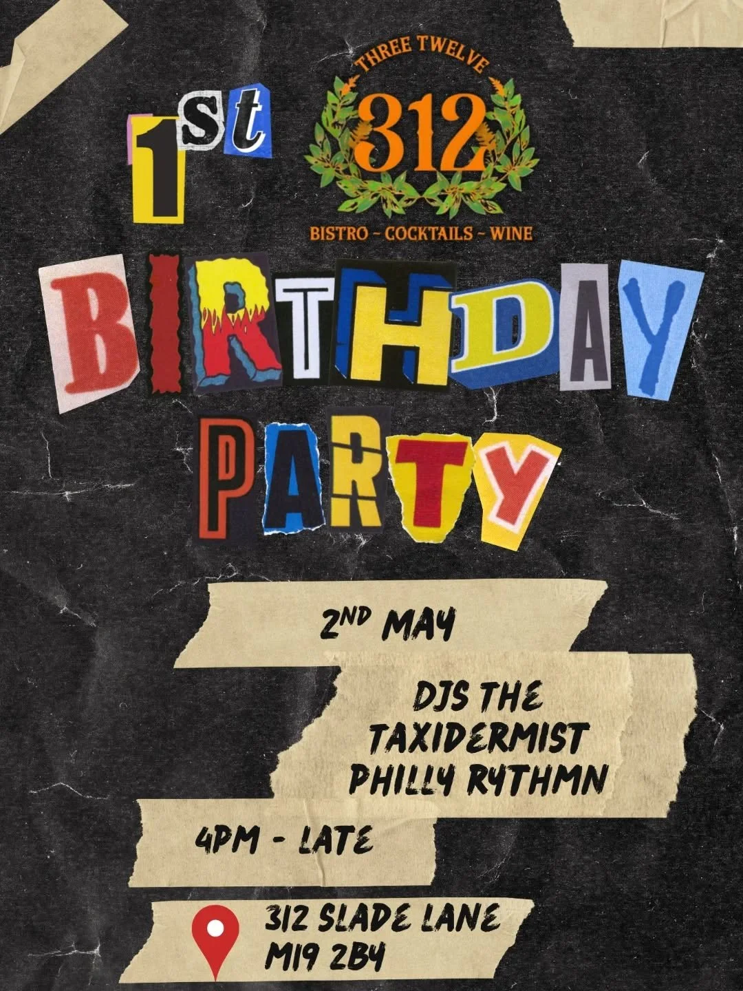 It's our 1st Birthday next month! To celebrate, we will be having a little party with the amazing @thetaxidermist_ and @phillyrhythm to DJ for the night! 🥳🎊🎉

Special birthday cocktails will be available at the bar on the night and lots of bottles