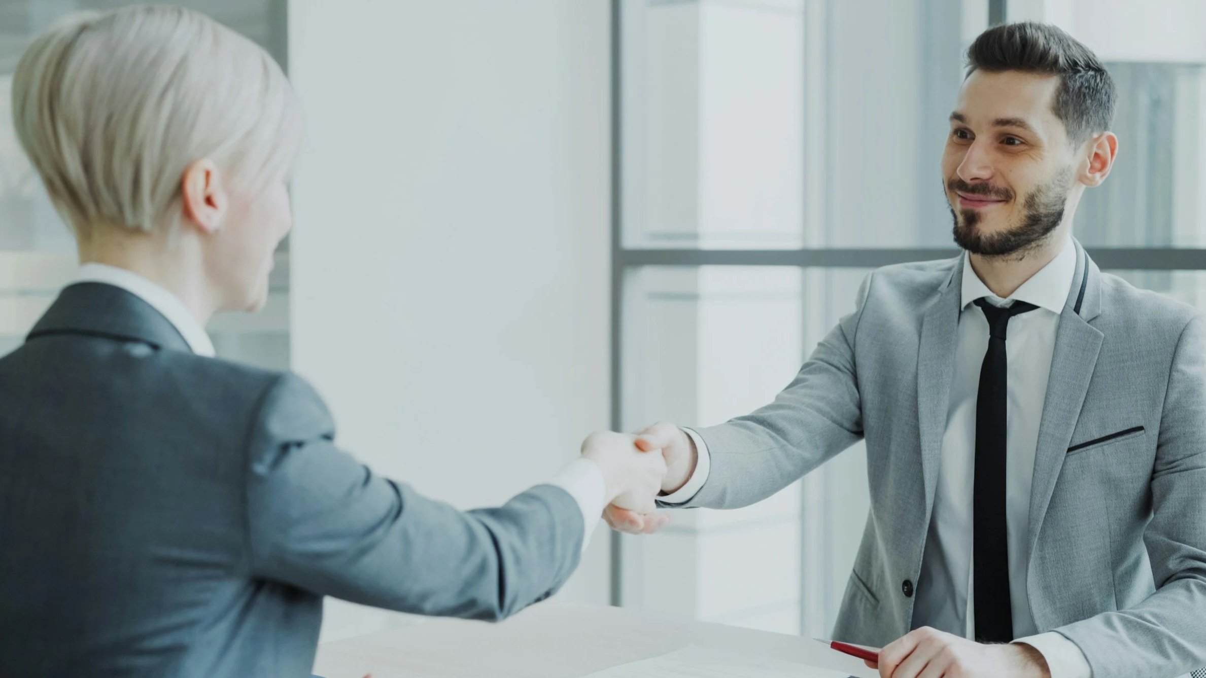 Professional staffing partnership with a local business.