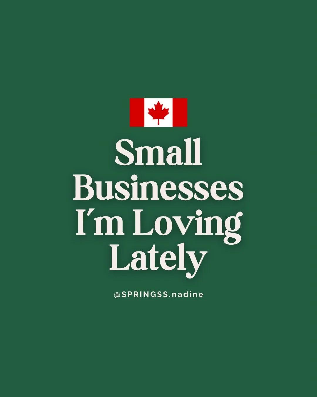I encourage you to take a moment to tag your favourite CANADIAN businesses below, or shout them out on your page!❤️🇨🇦 A shoutout is FREE and always much appreciated!

This month, I want to give a shoutout to&hellip;

@illuminatedjoy 
@_rocksolidtra