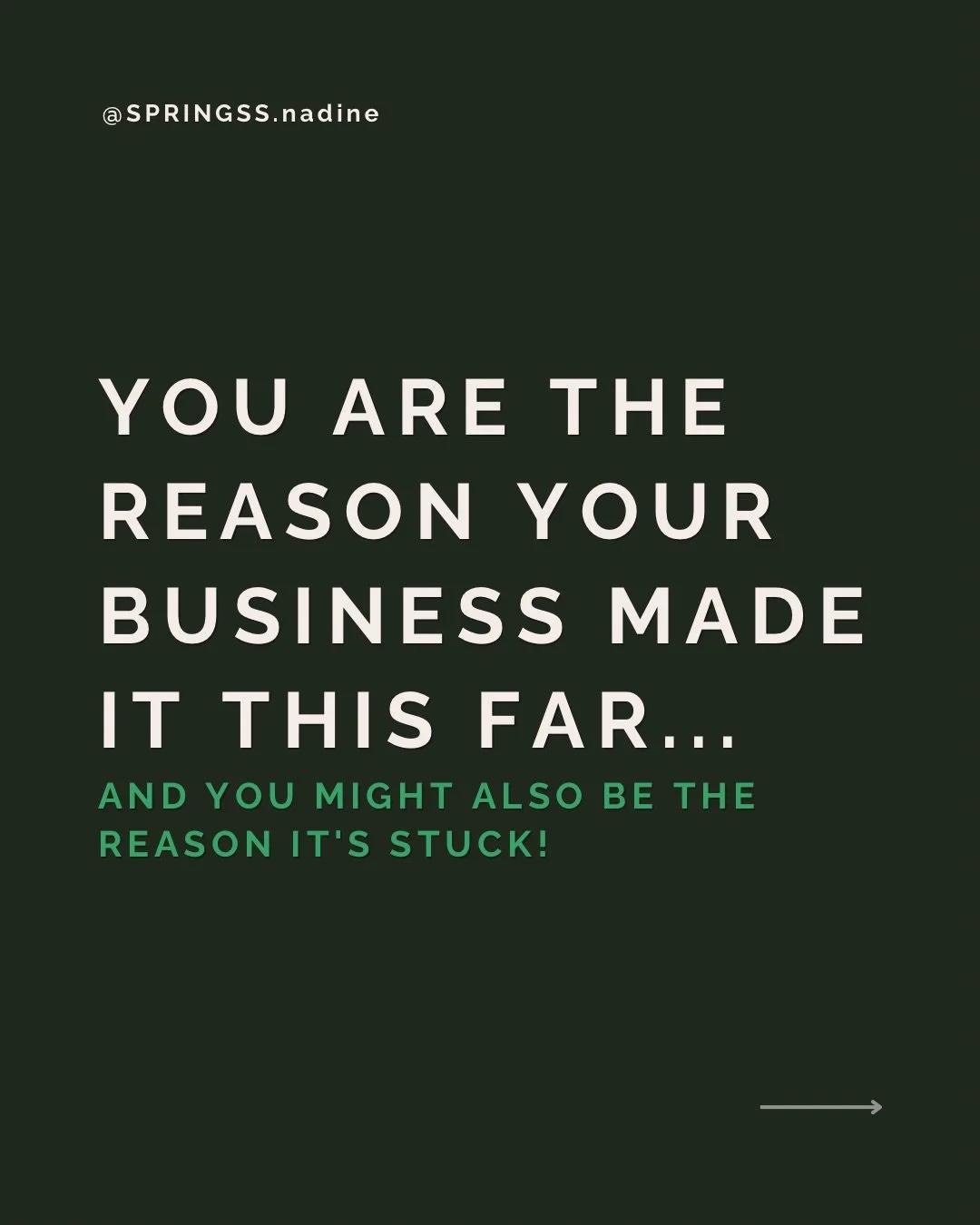 The solution is..

Not working harder.
Not another all-nighter.
Not saying yes to one more thing.

It&rsquo;s stepping back far enough to actually see your business... your bottlenecks, your key activities, where your time is going vs. where it shoul