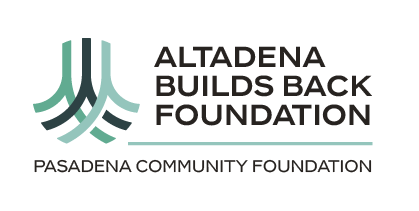 Altadena Builds Back Foundation logo