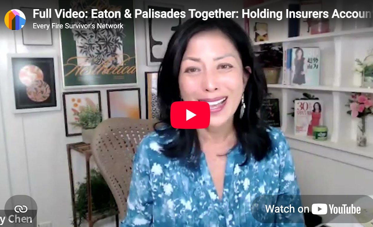 Eaton &amp; Palisades Together </span>Holding Insurers Accountable