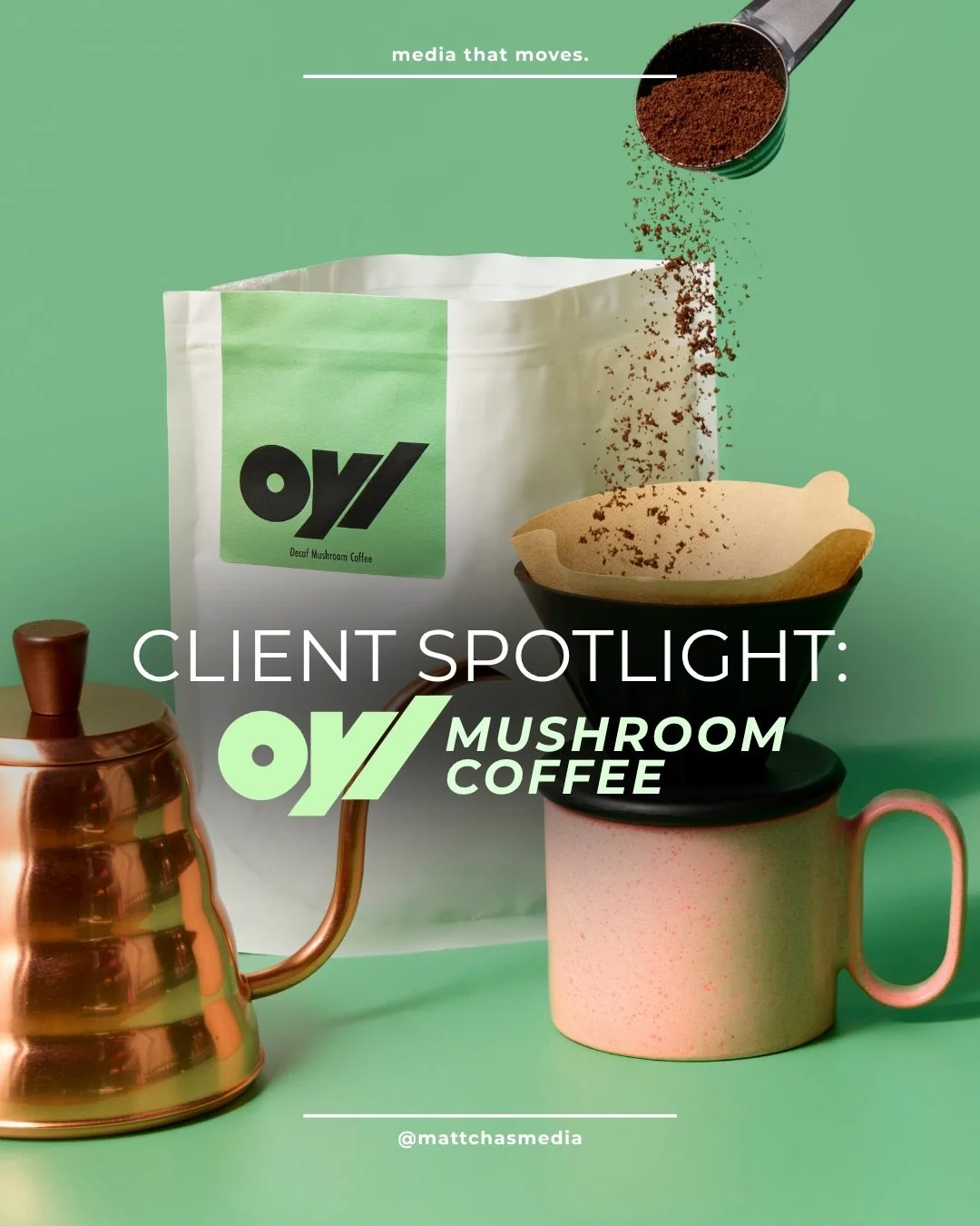 Client Spotlight: OYL Mushroom Coffee - @drinkoyl 

About OYL:
OYL Is Ireland&rsquo;s No. 1 Mushroom Coffee Brand, containing the Medicinal Mushrooms of Lion&rsquo;s Mane, Reishi, Cordyceps. 

OYL &amp; the Medical Mushroom&rsquo;s it is composed of 