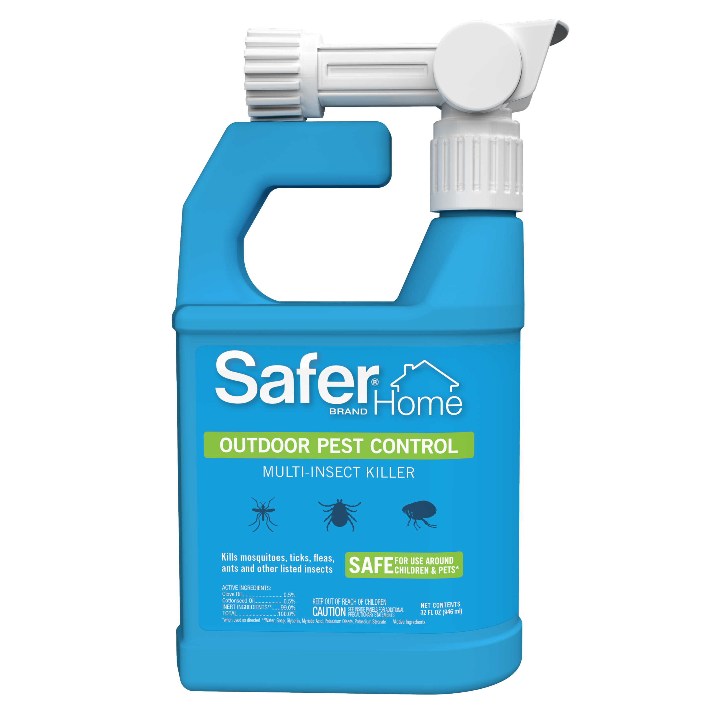 3D Rendering of Safer Brand Home's Outdoor Pest Control