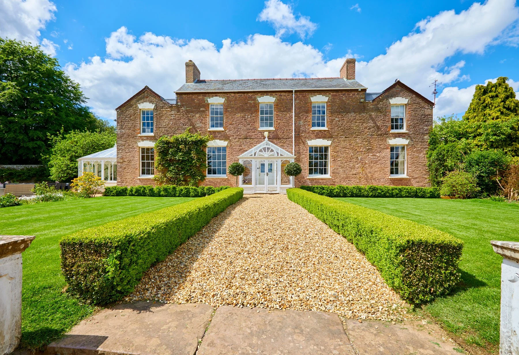 Exterior property photography for rental holiday lets in Cheshire by commercial professional photographer Dave Phillips Photography
