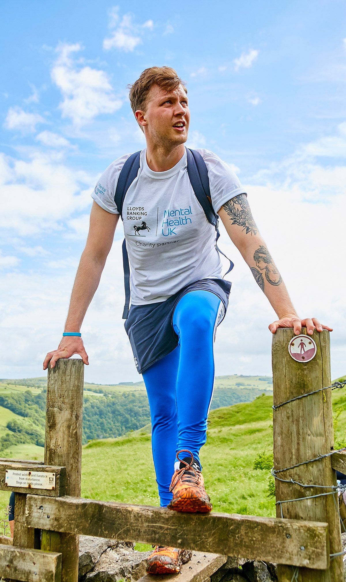 Corporate PR photography for Lloyds Banking Group in the Peak District