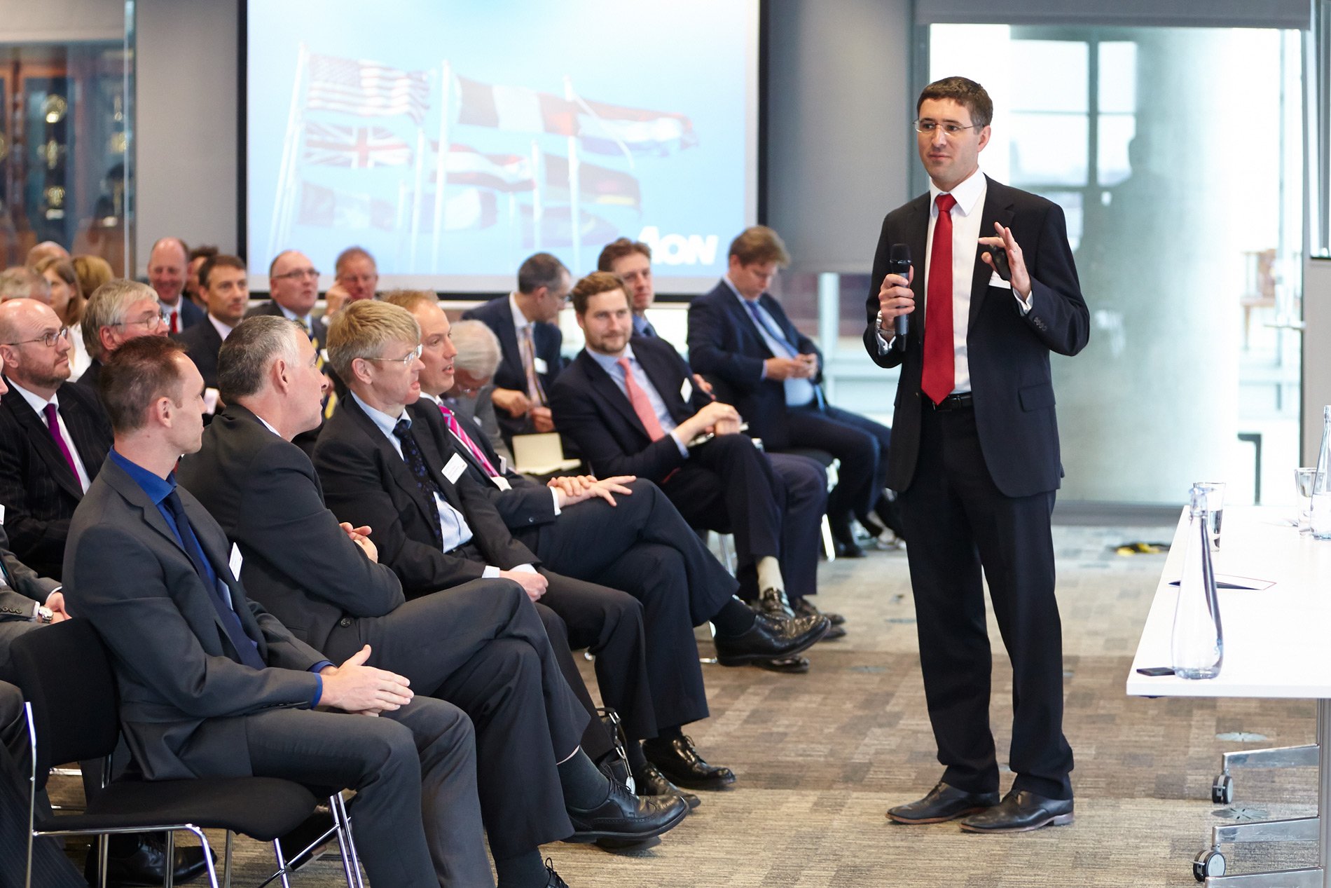 Small in-house event captured by professional corporate event photographer Dave Phillips Photography