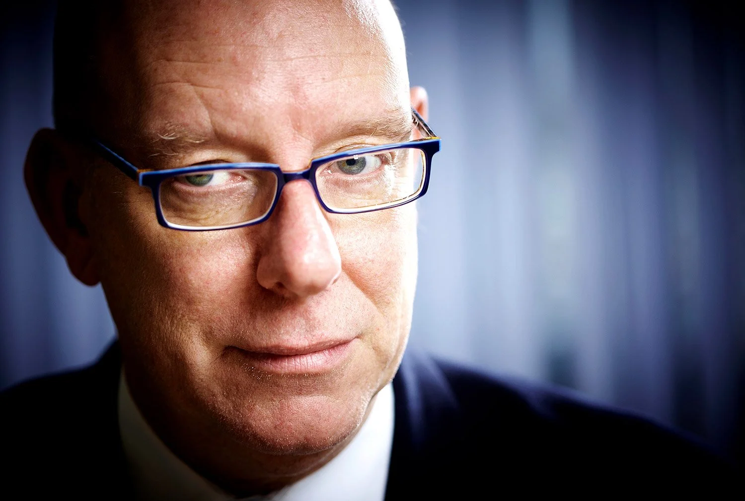 Professional headshot photograph of company executive my corporate photographer Dave Phillips Photography