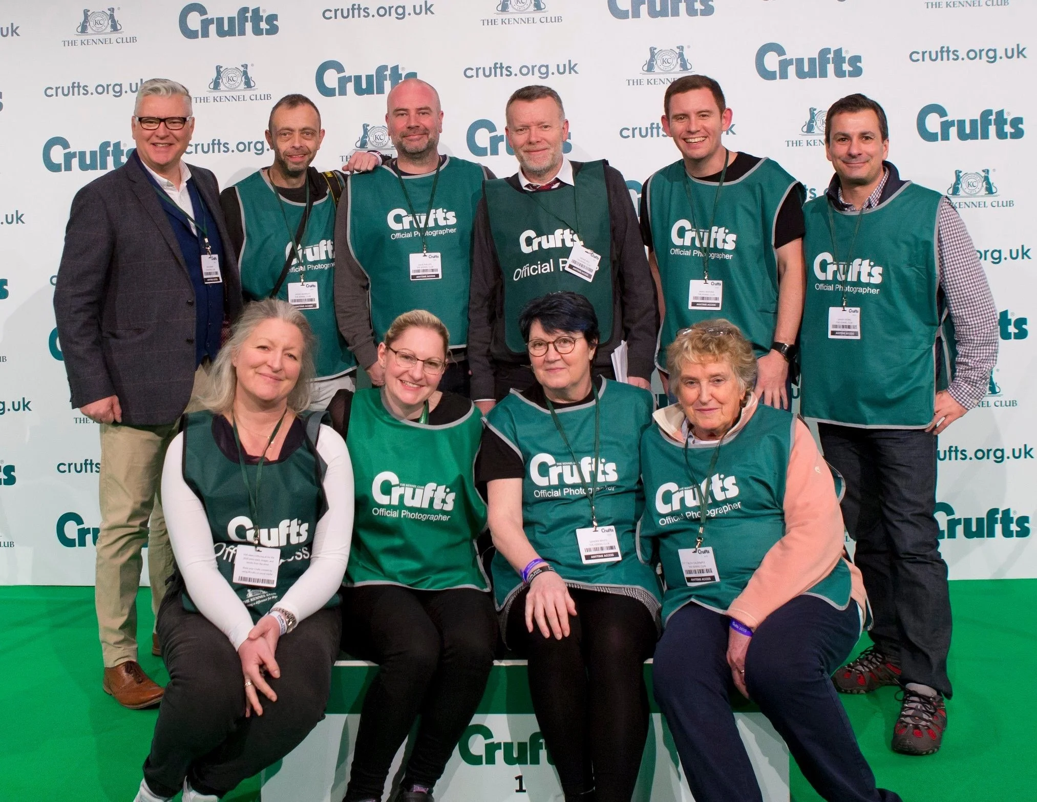 Event photographer Dave Phillips at Crufts