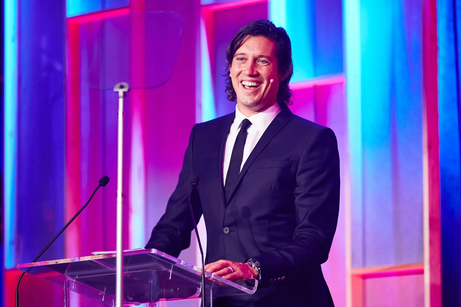 Corporate awards ceremony at a venue in Birmingham by event photographer Dave Phillips