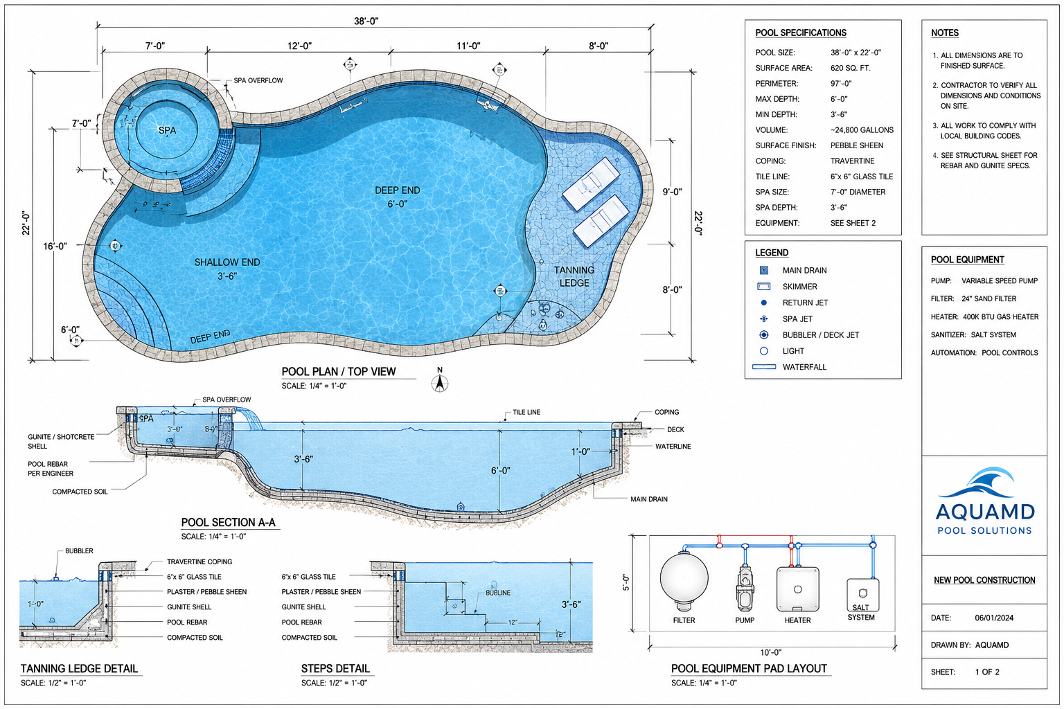 New Pool Construction